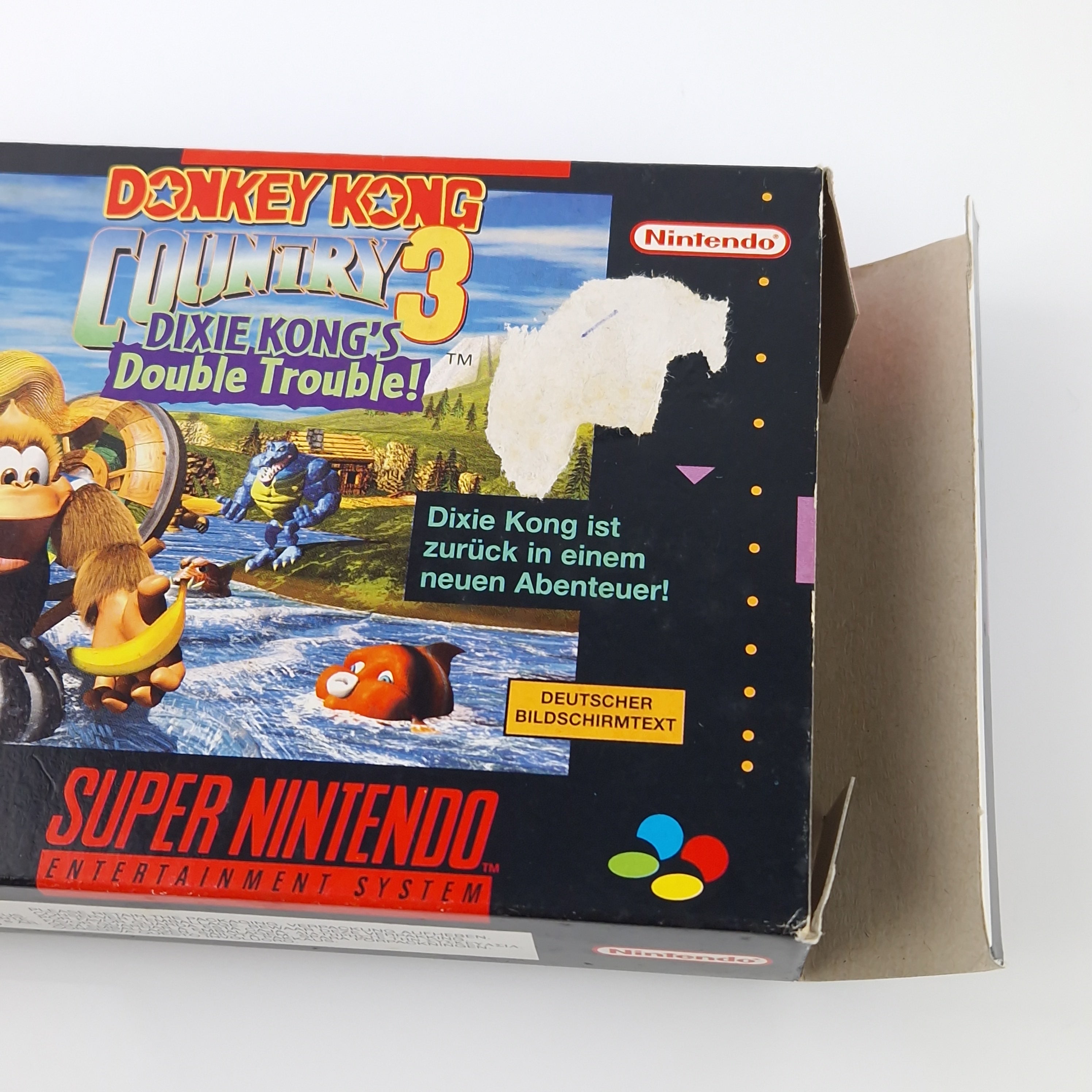 Super Nintendo Spiel – Donkey Kong Country 3 Modul OVP PAL
