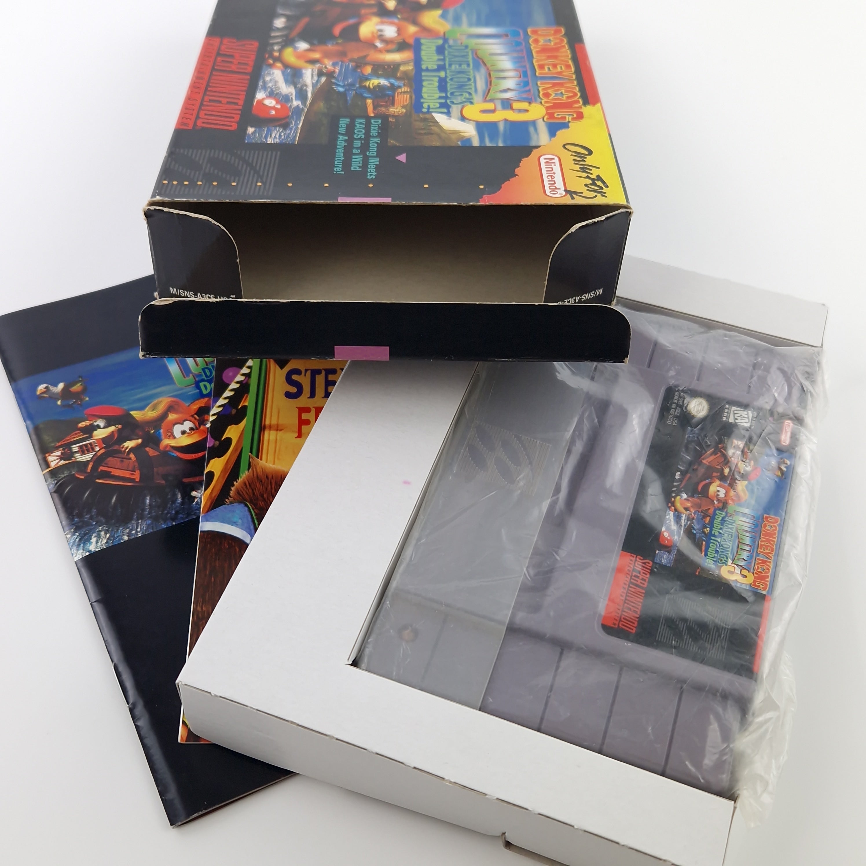 Super Nintendo Spiel – Donkey Kong Country 3 (OVP USA)