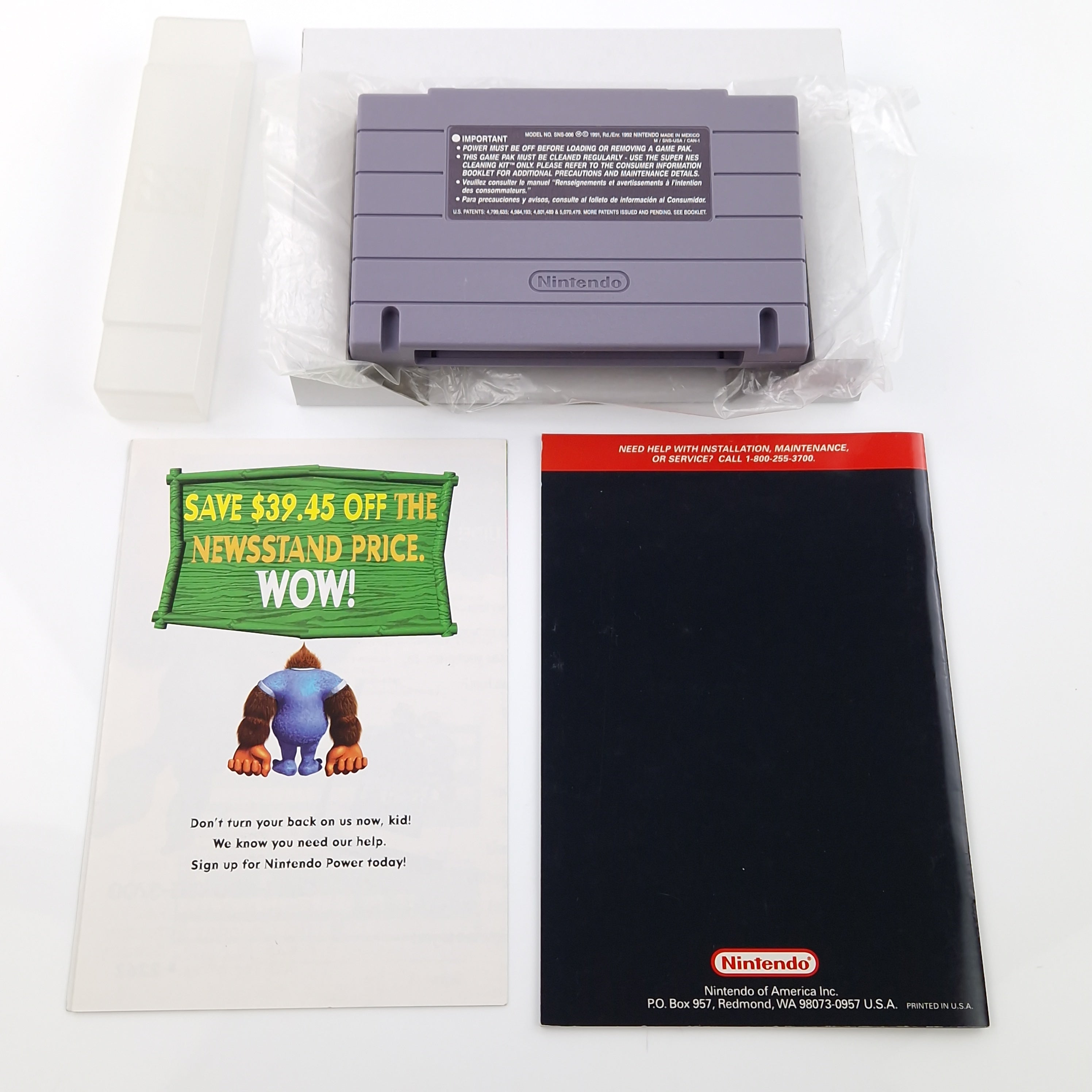 Super Nintendo Spiel – Donkey Kong Country 3 (OVP USA)