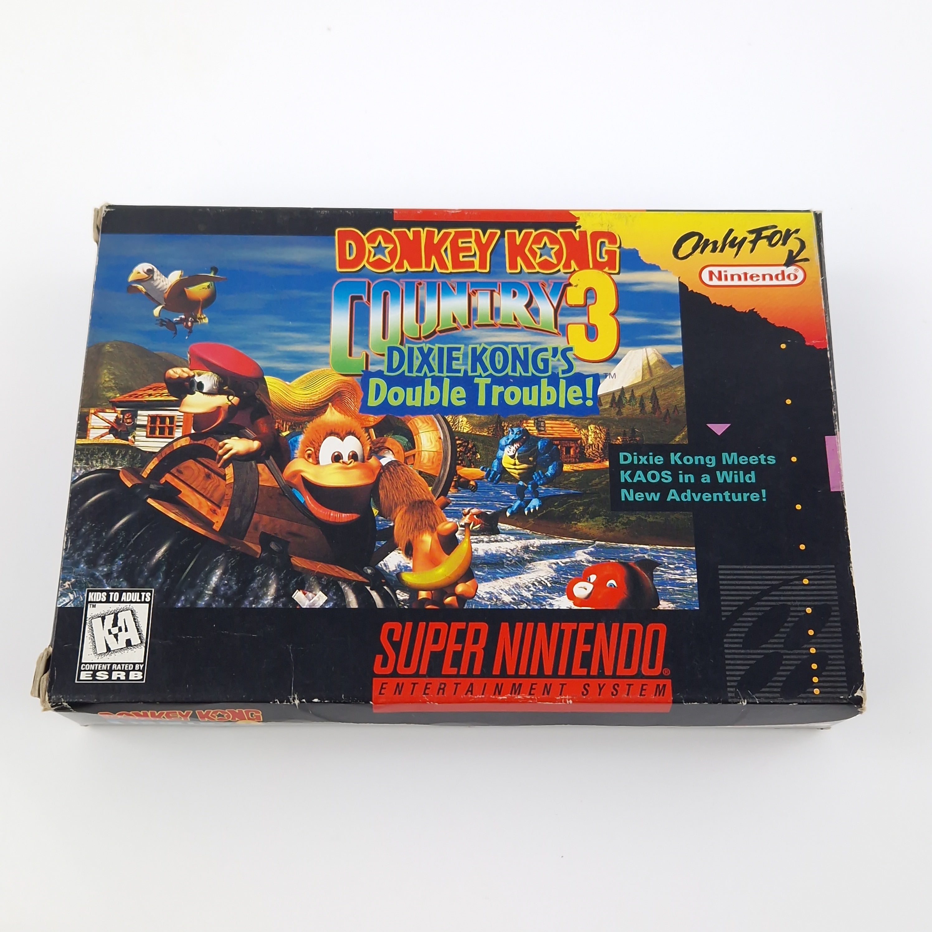 Super Nintendo Spiel – Donkey Kong Country 3 (OVP USA)