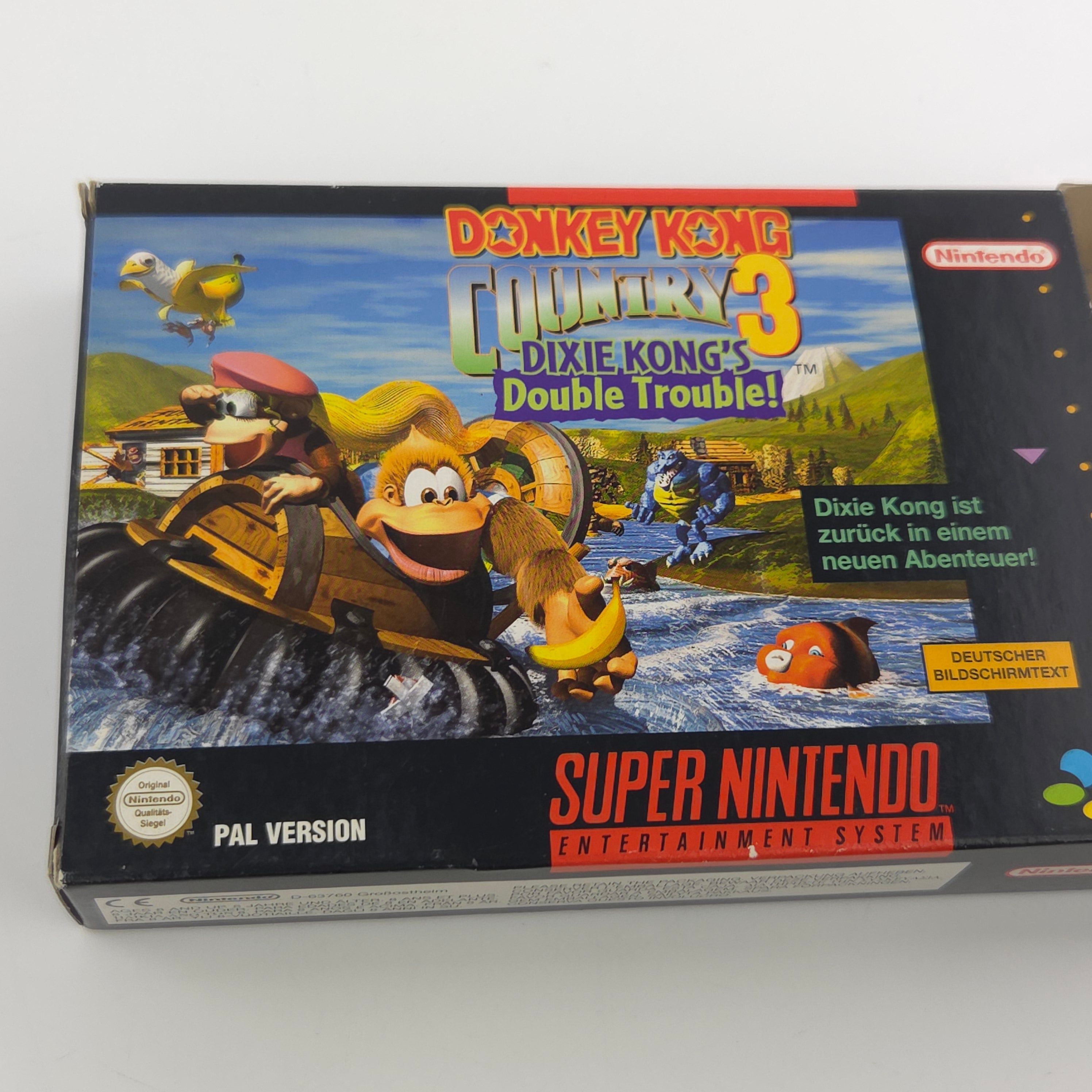 Super Nintendo Spiel – Donkey Kong Country 3 OVP PAL