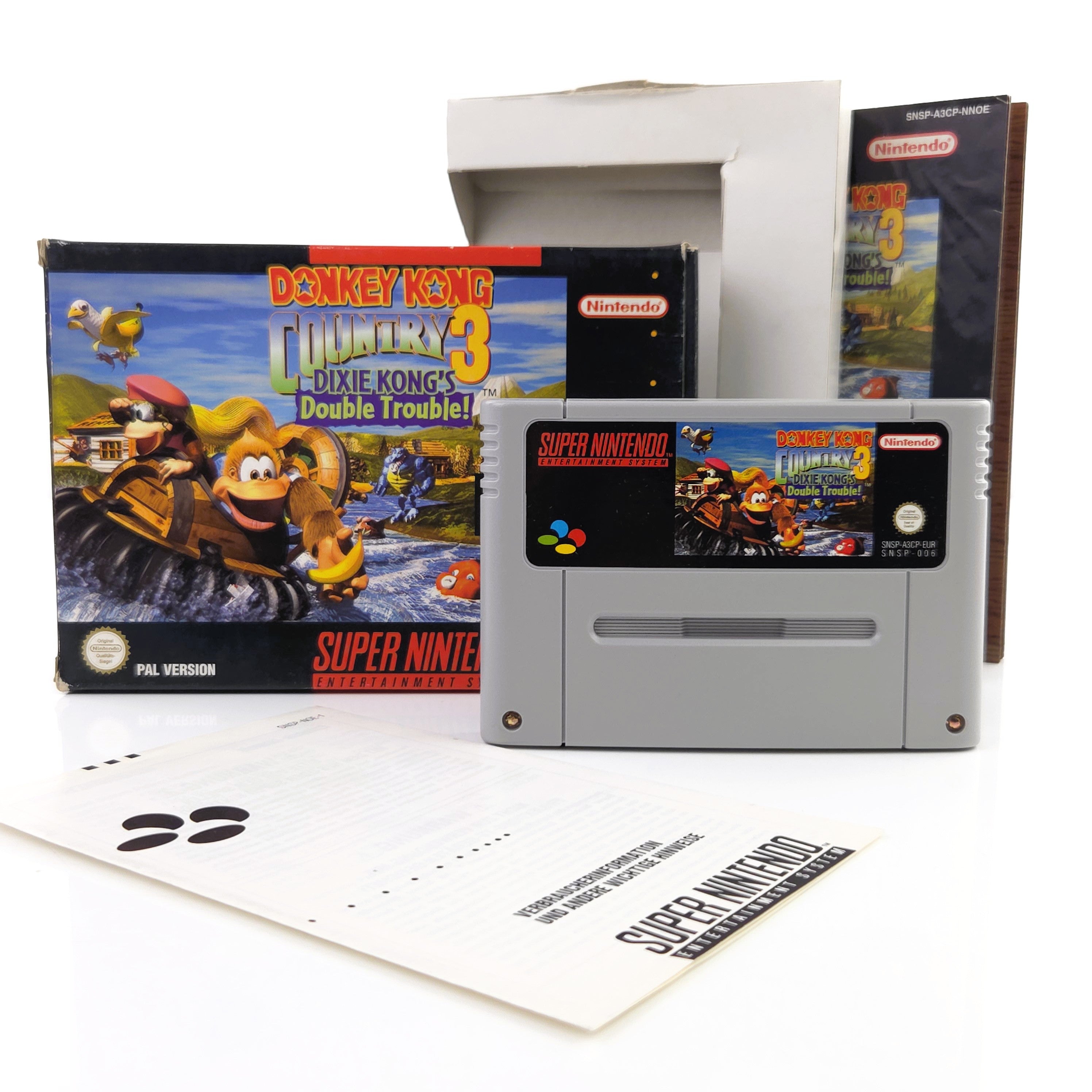 Super Nintendo Spiel – Donkey Kong Country 3 (OVP)