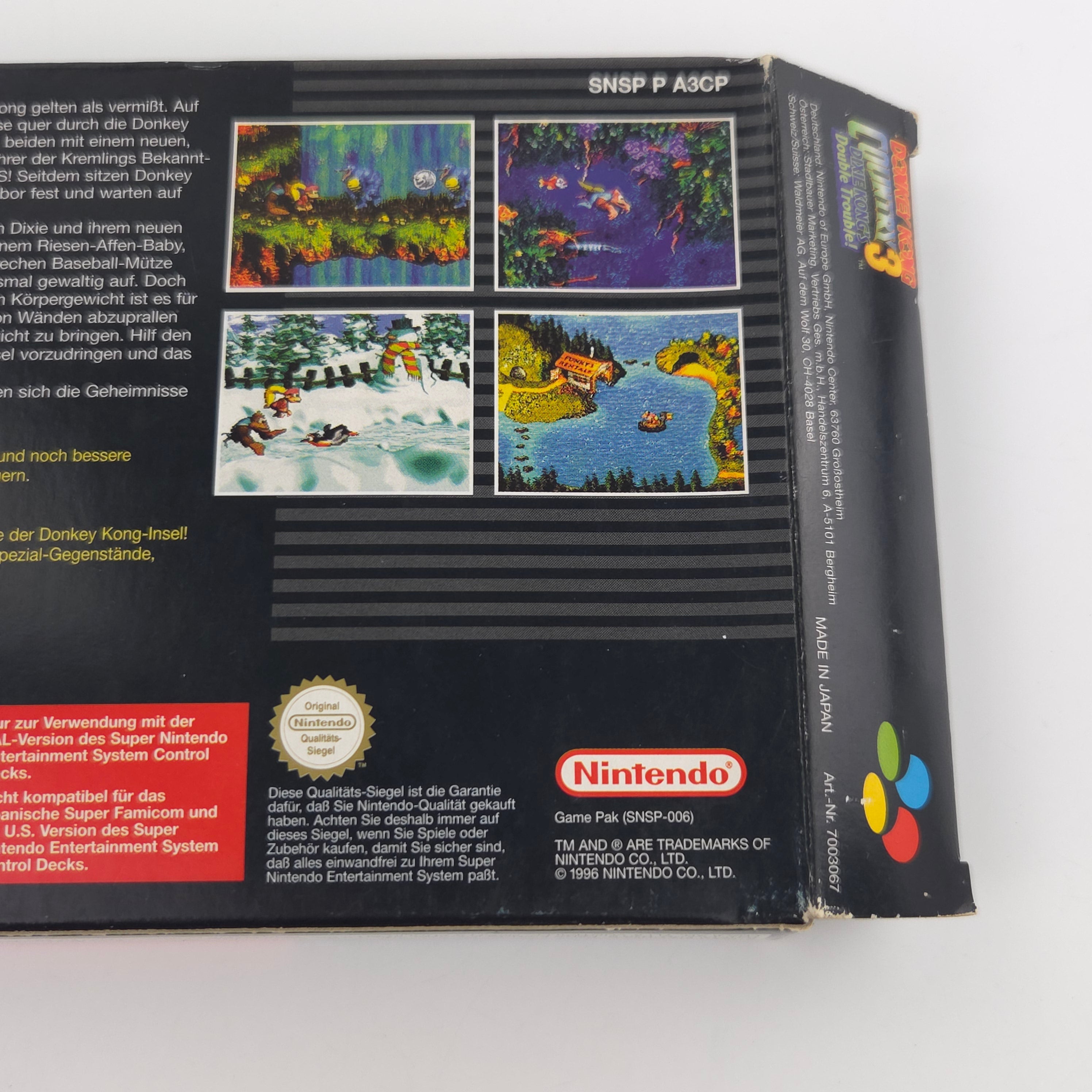Super Nintendo Spiel – Donkey Kong Country 3 (OVP)