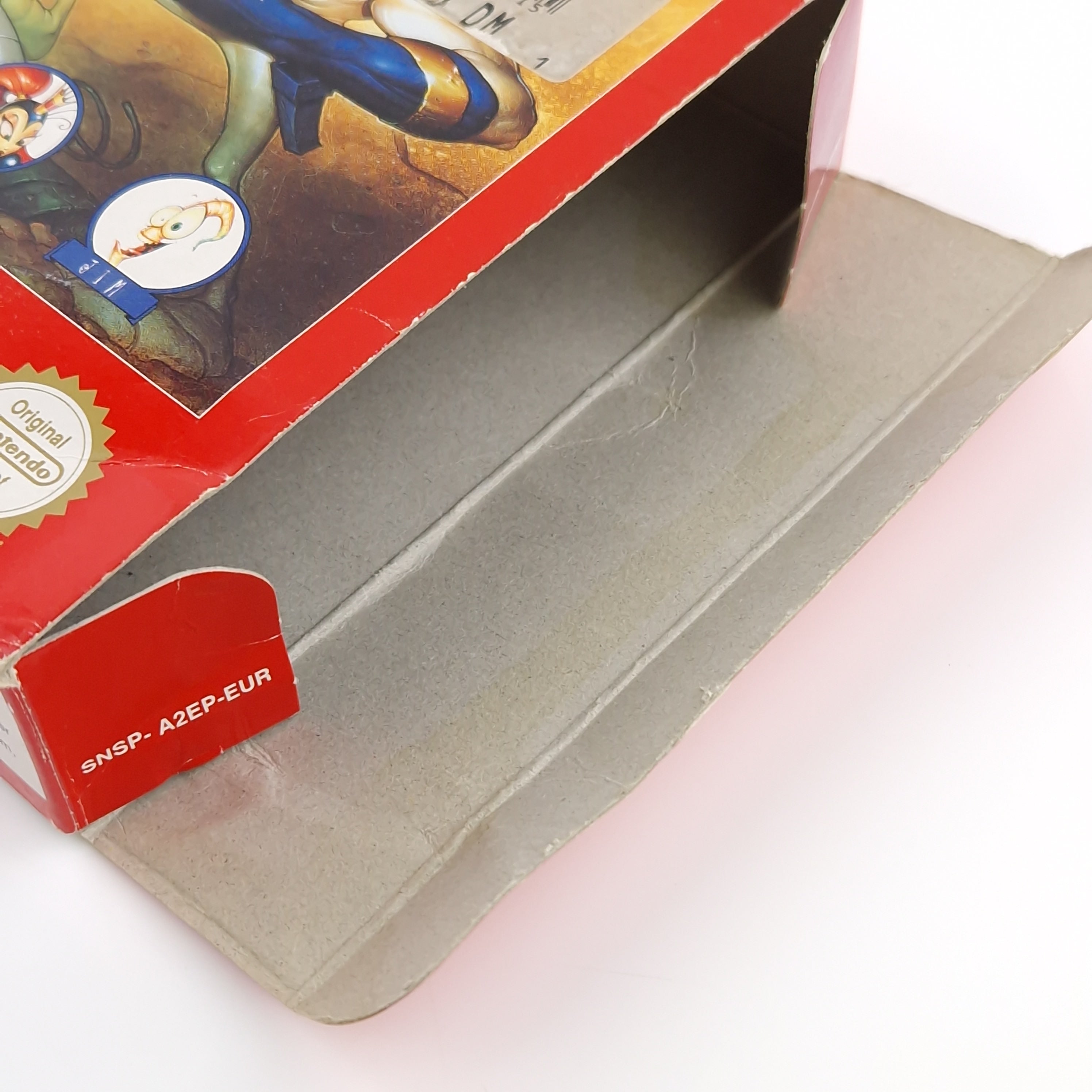 Super Nintendo Spiel – Earth Worm Jim 1 mit OVP (SNES)