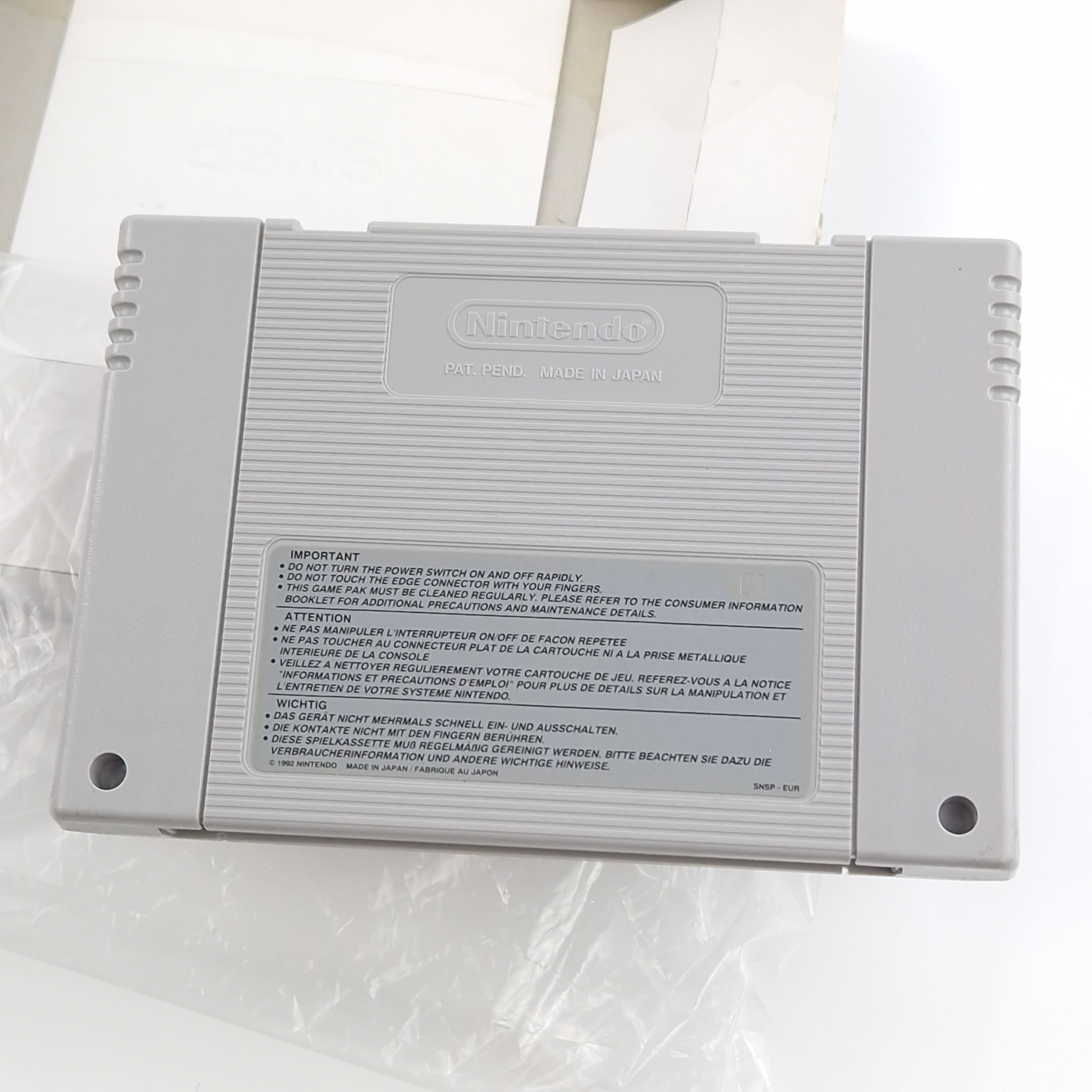 Super Nintendo Spiel – Earth Worm Jim 1 mit OVP (SNES)