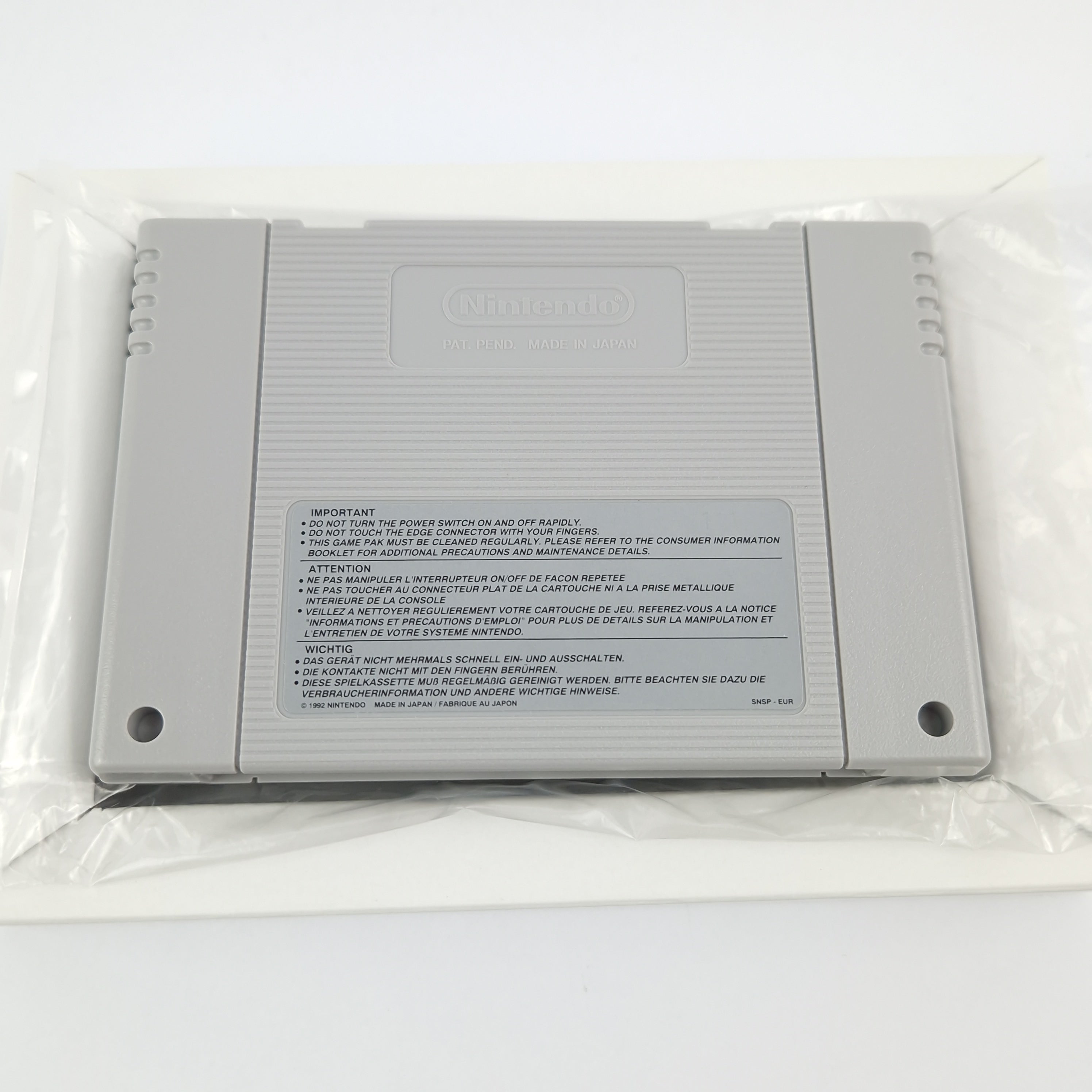 Super Nintendo Spiel – Earth Worm Jim OVP PAL CIB