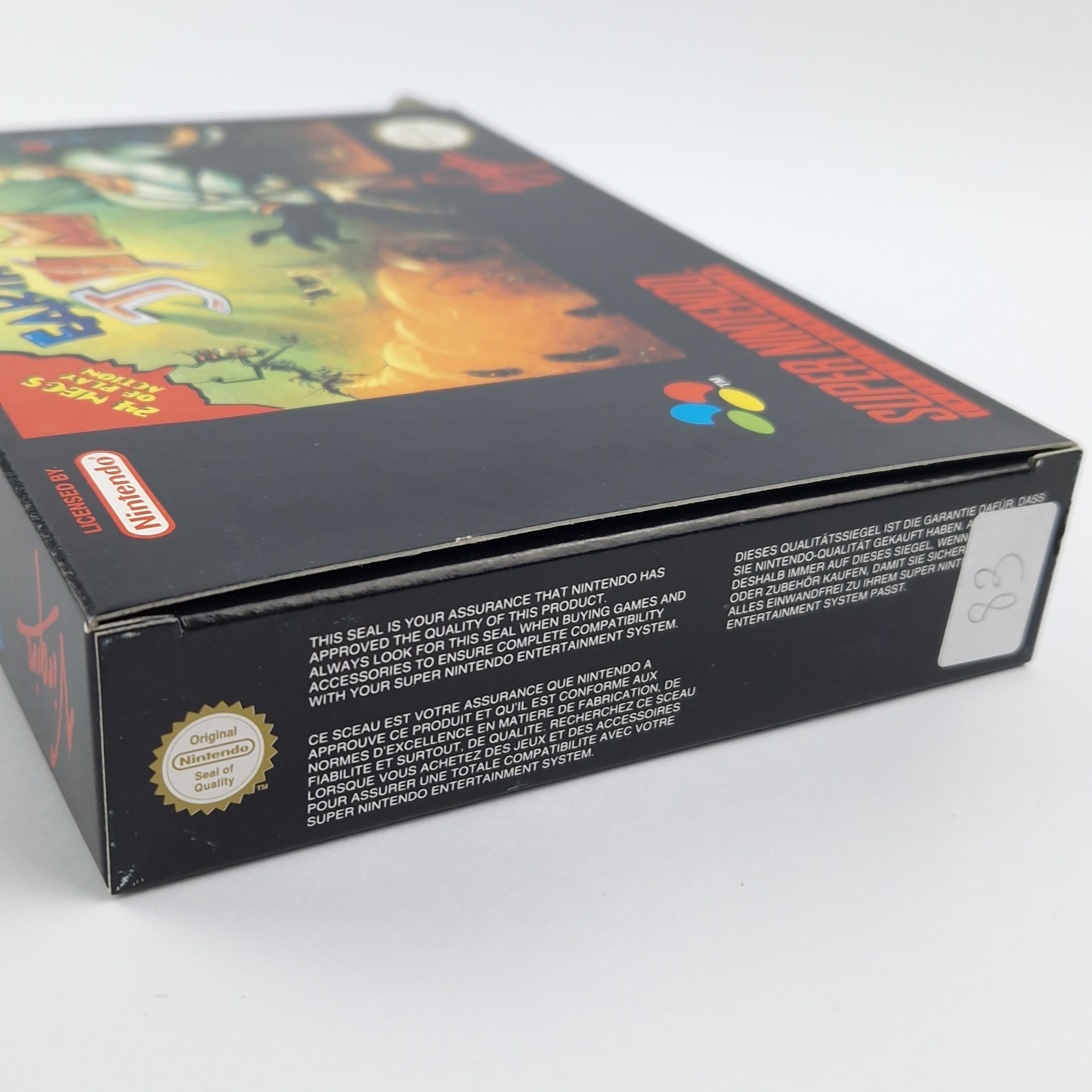 Super Nintendo Spiel – Earth Worm Jim OVP PAL CIB
