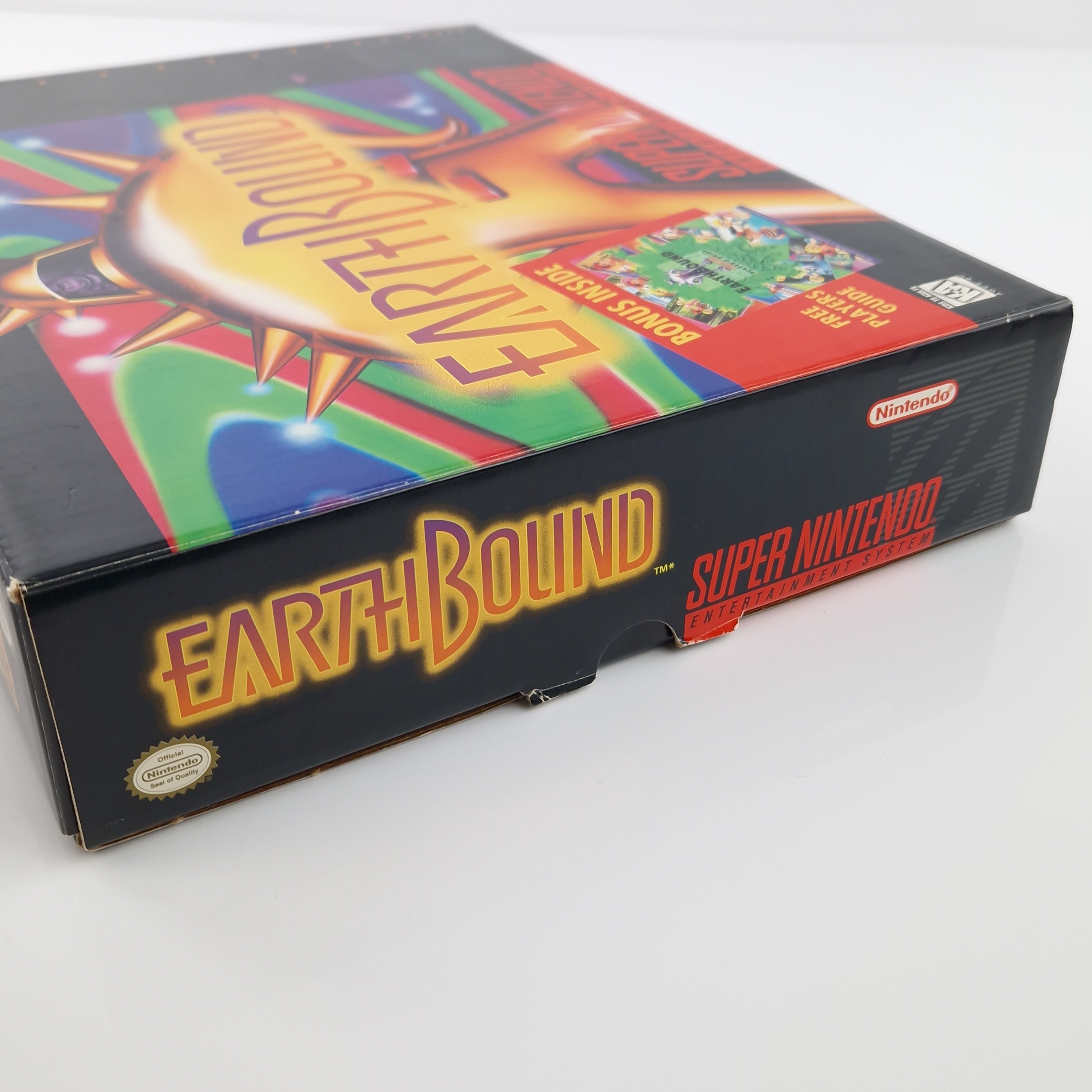 Super Nintendo Spiel – Earthbound mit OVP und Anleitung