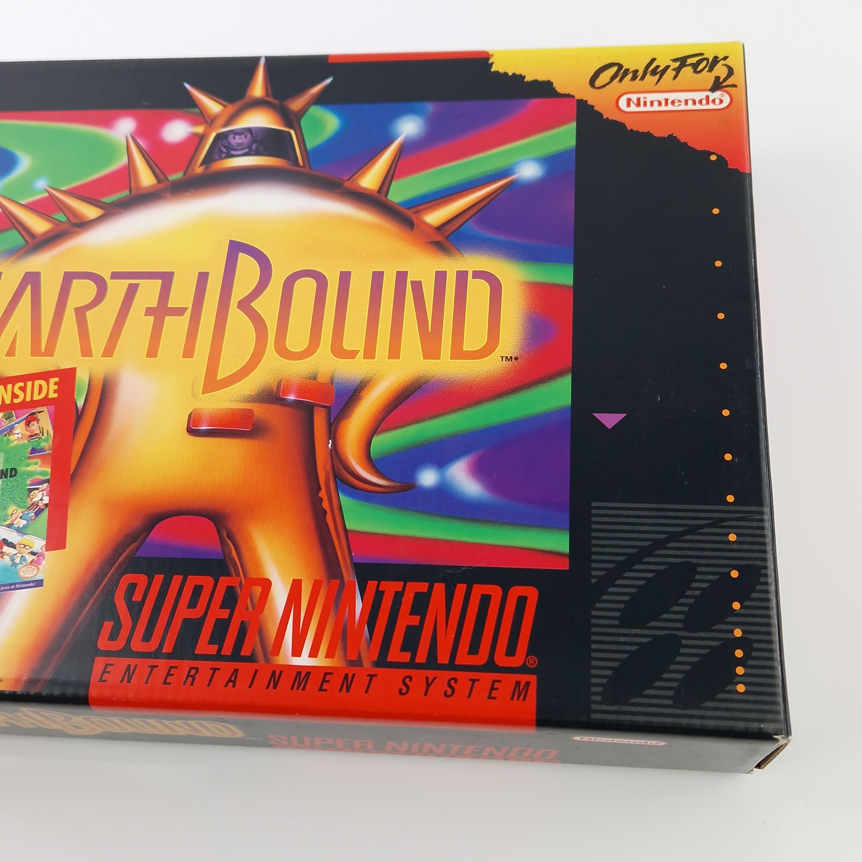 Super Nintendo Spiel – Earthbound mit OVP und Anleitung