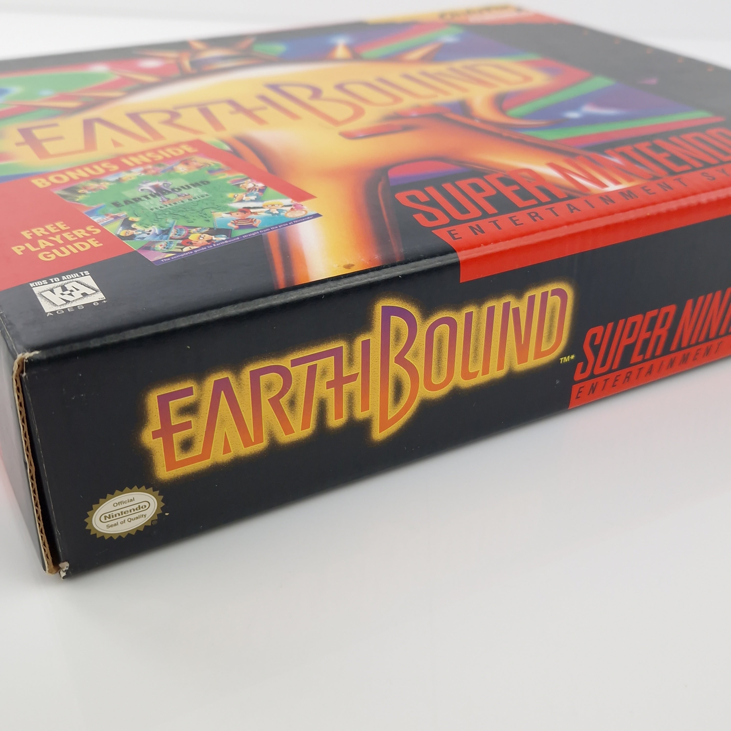Super Nintendo Spiel – Earthbound mit OVP und Anleitung