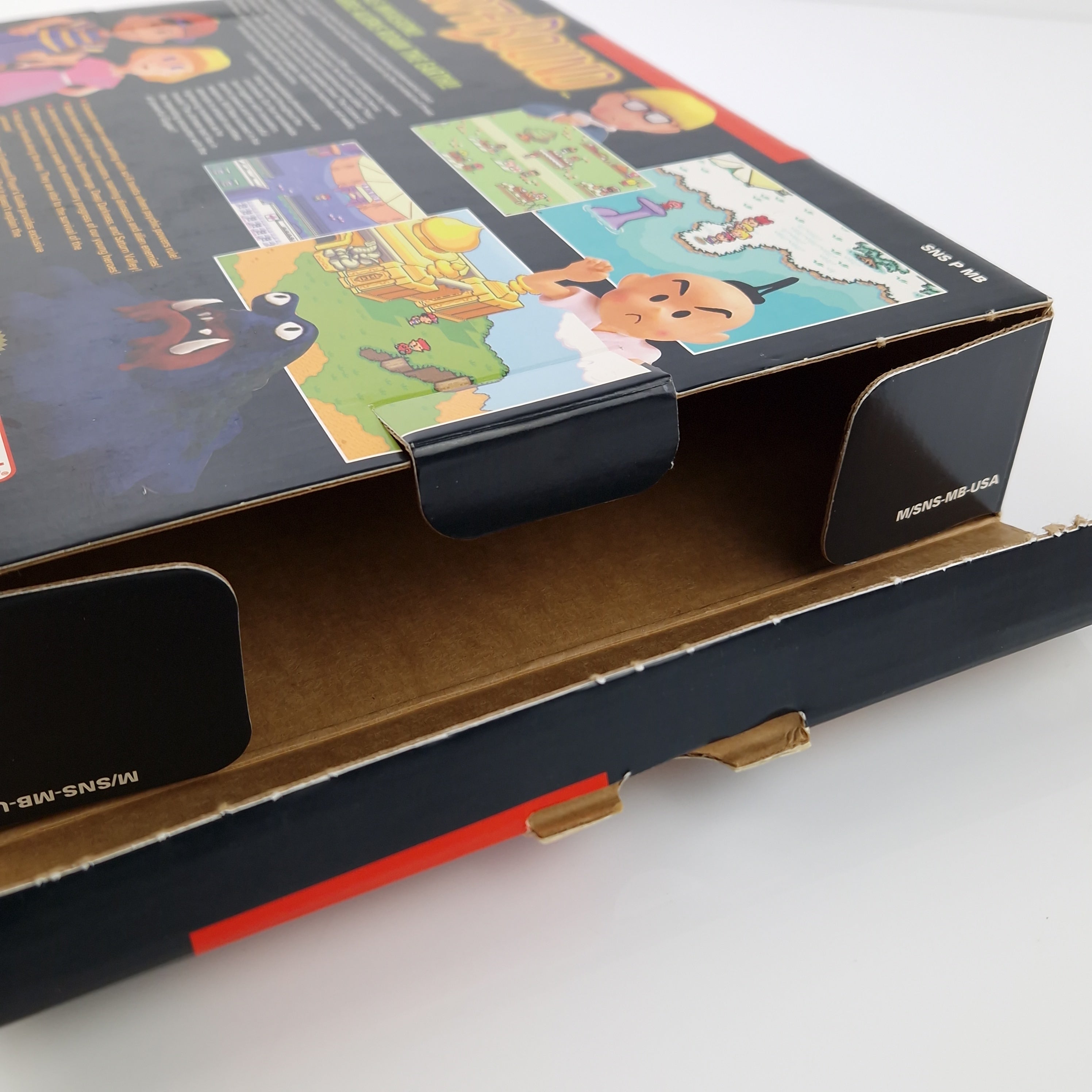 Super Nintendo Spiel – Earthbound mit OVP und Anleitung