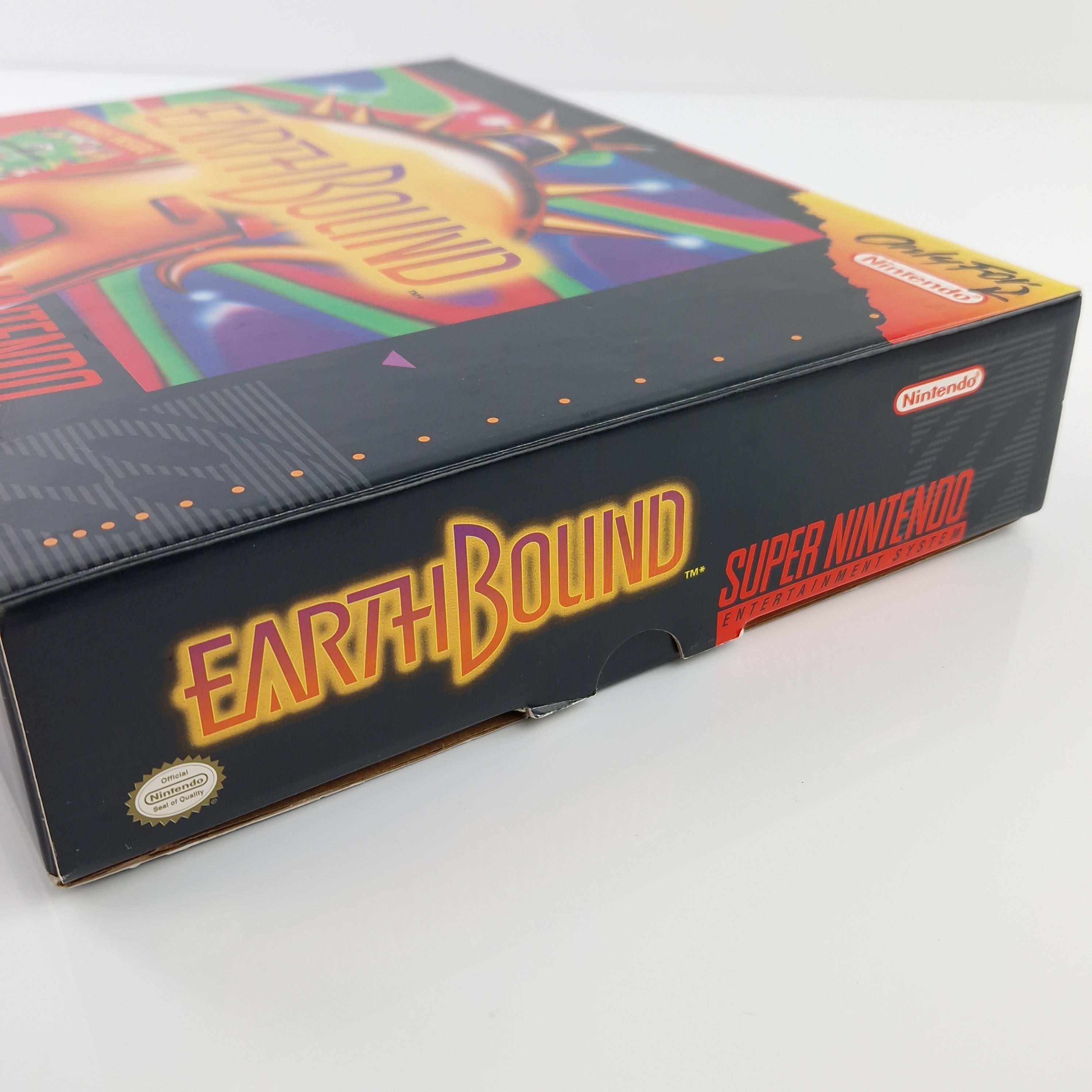 Super Nintendo Spiel – Earthbound mit OVP und Anleitung