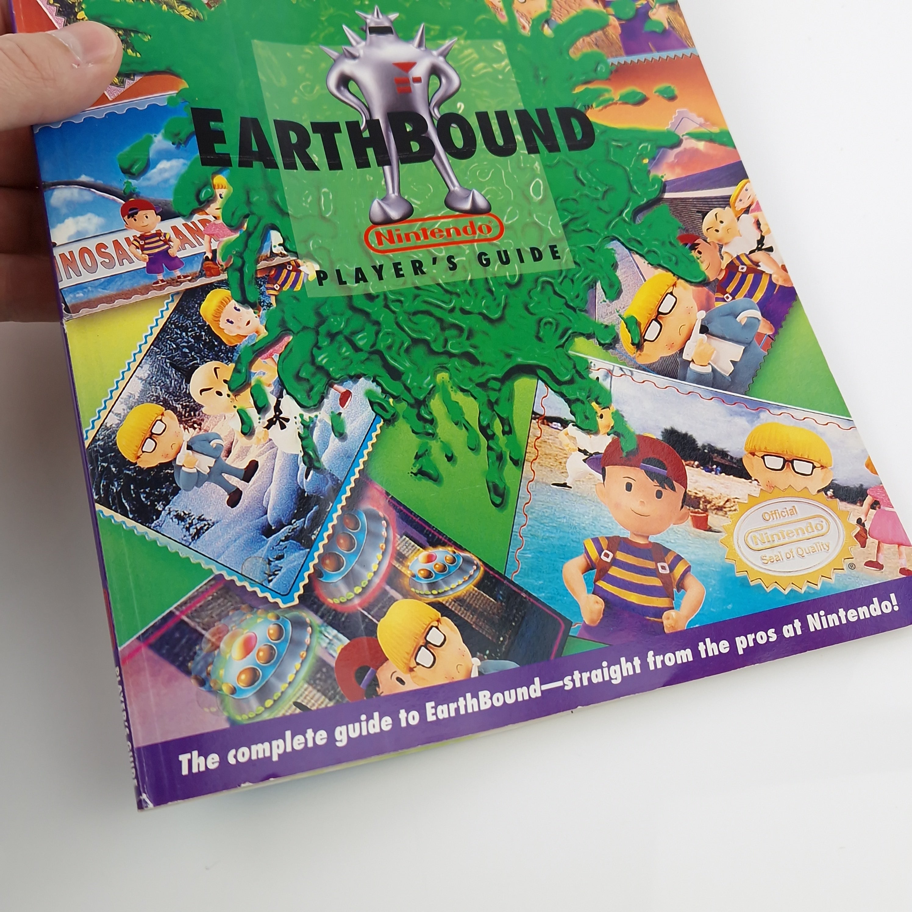 Super Nintendo Spiel – Earthbound mit OVP und Anleitung