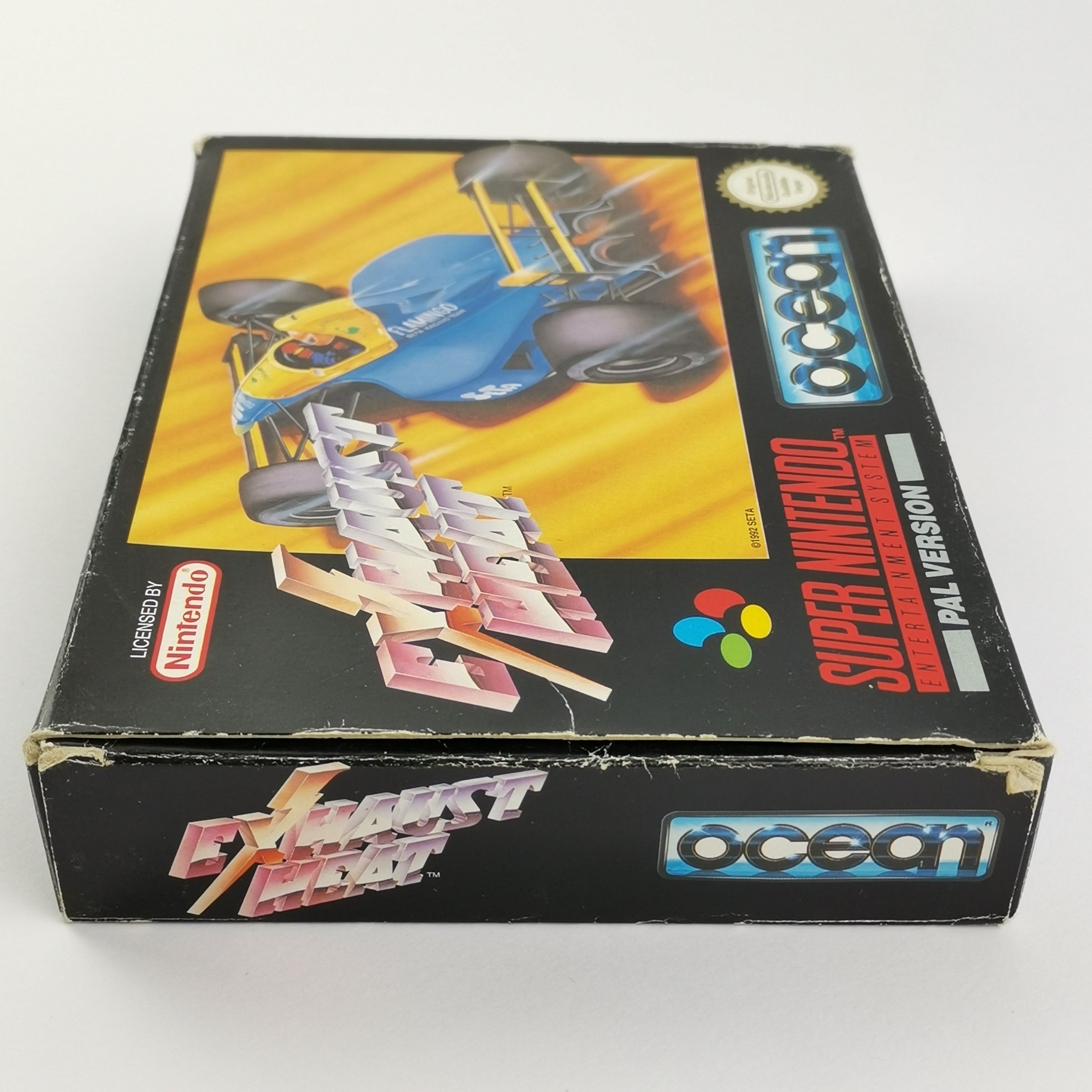 Super Nintendo Spiel – Exhaust Heat OVP PAL SNES NOE