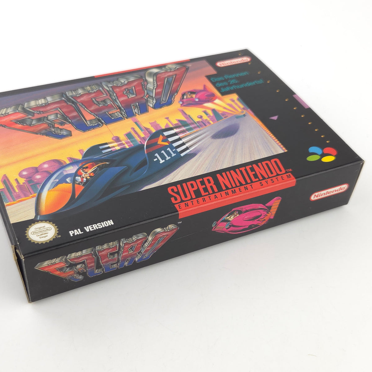 Super Nintendo Spiel F-Zero OVP Anleitung