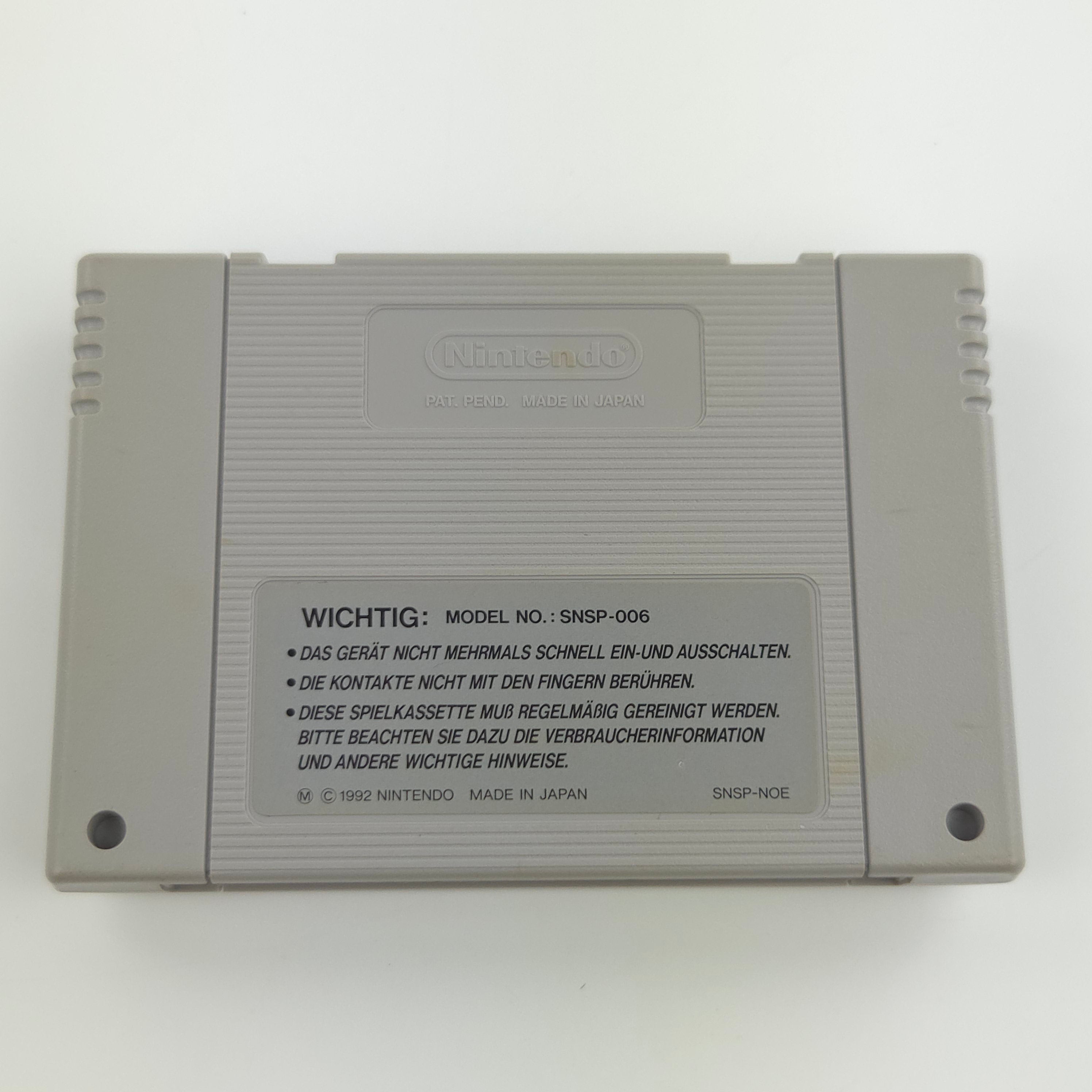 Super Nintendo Spiel – F-Zero (SNES PAL NOE)