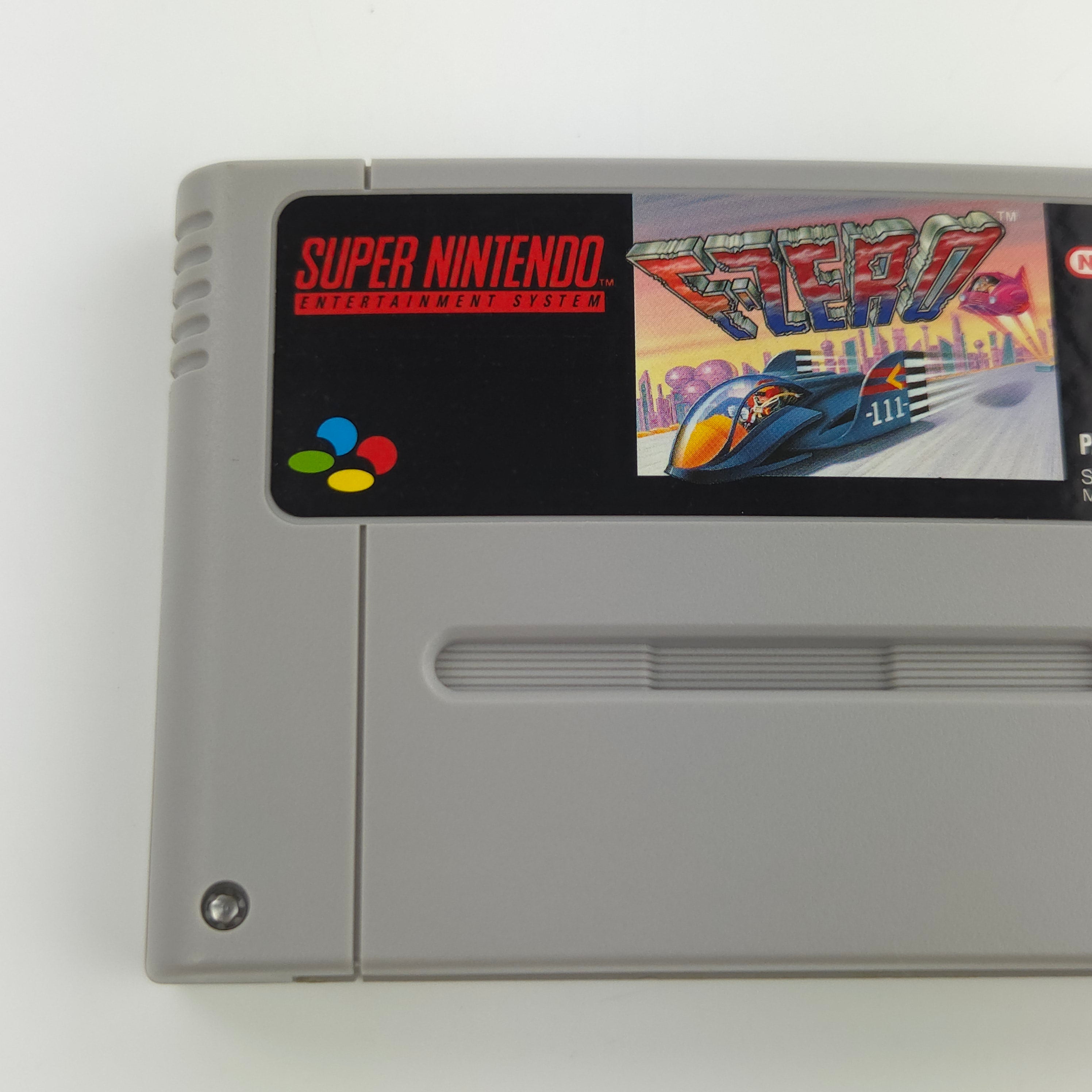 Super Nintendo Spiel – F-Zero (SNES PAL NOE)