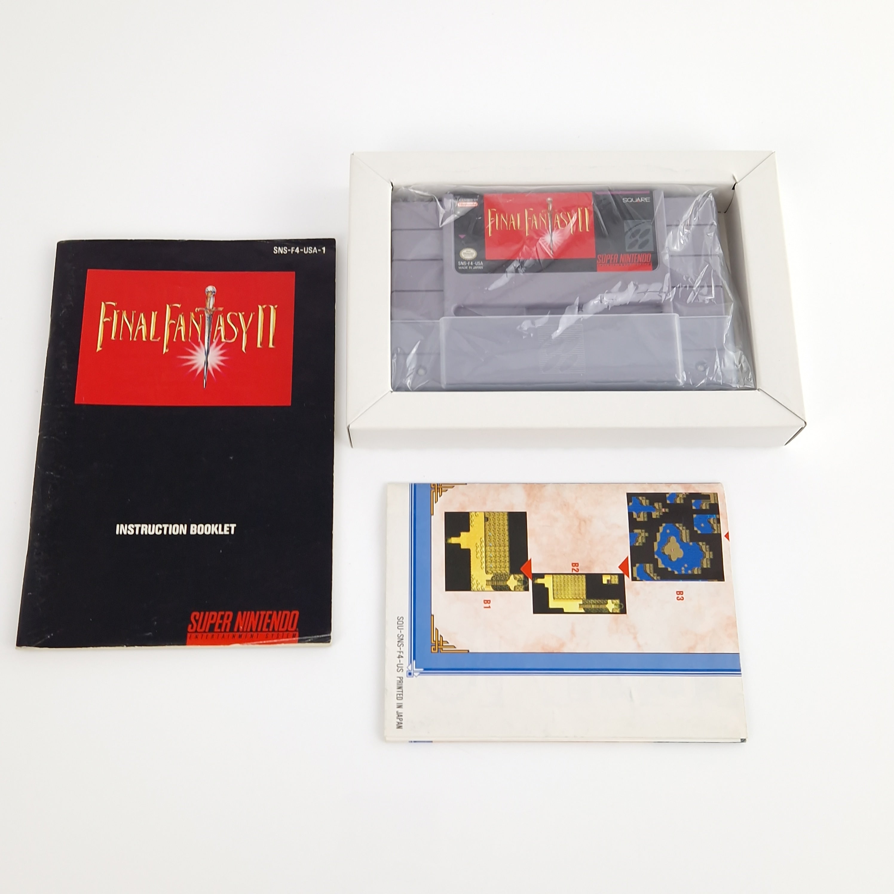 Super Nintendo Spiel – Final Fantasy II OVP NTSC USA