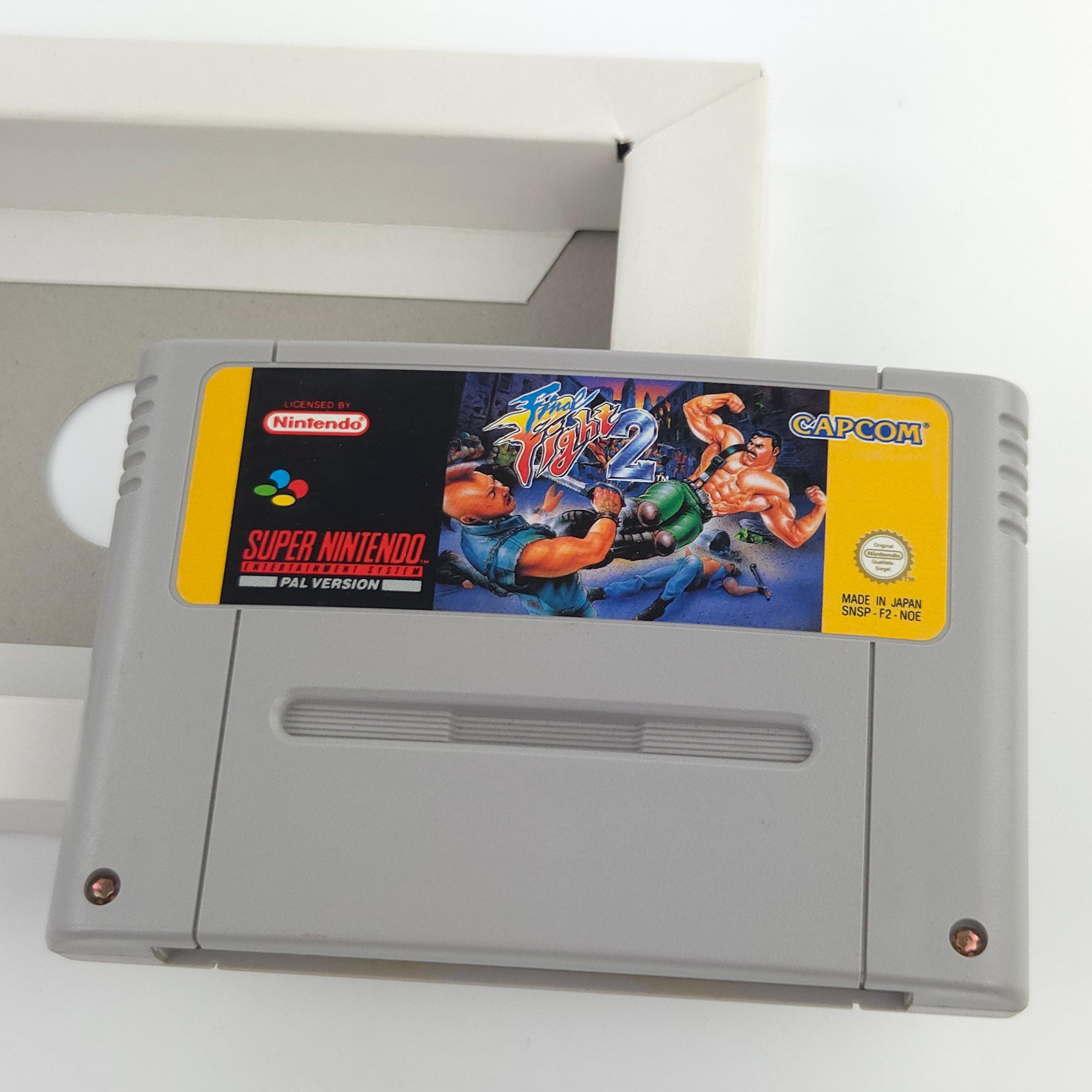 Super Nintendo Spiel – Final Fight 2 (SNES OVP PAL)