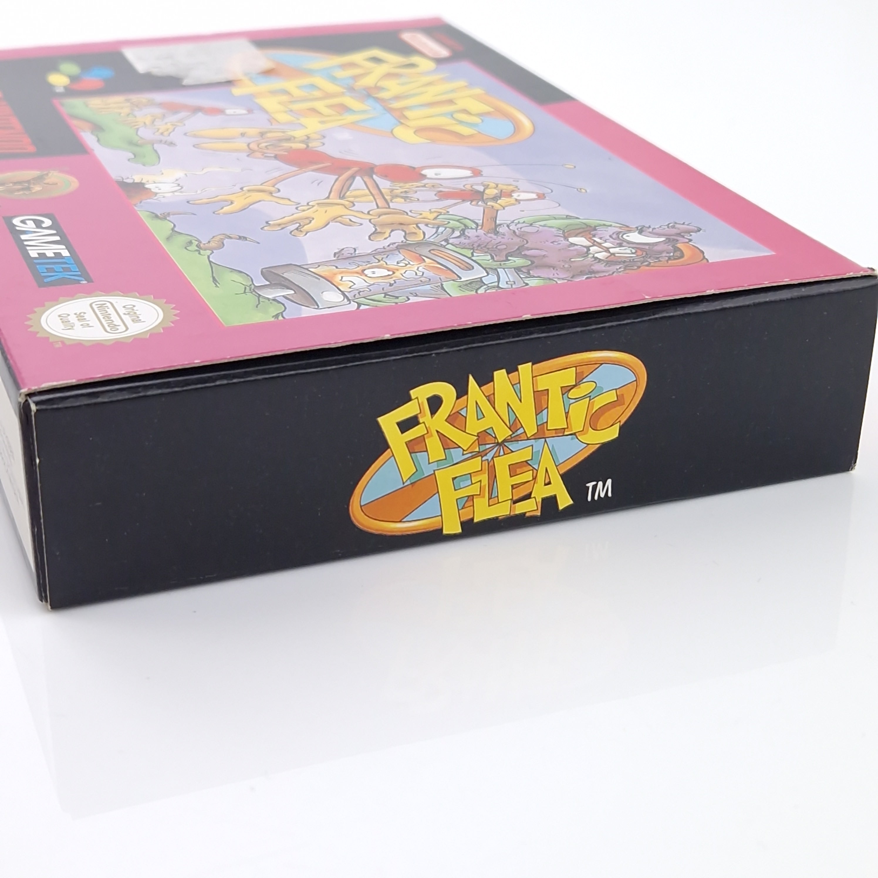 Super Nintendo Spiel – Frantic Flea SNES Modul OVP PAL