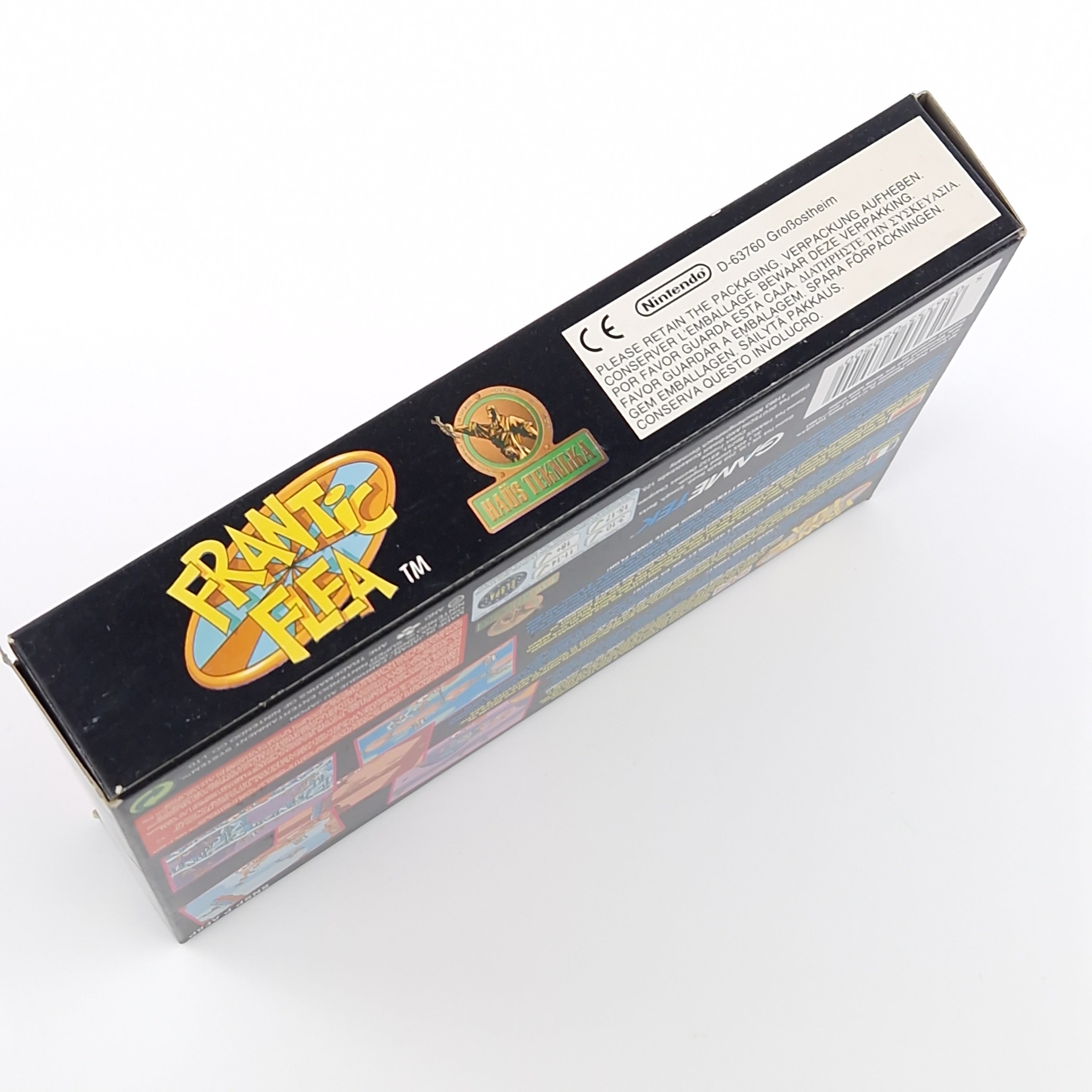 Super Nintendo Spiel – Frantic Flea SNES Modul OVP PAL