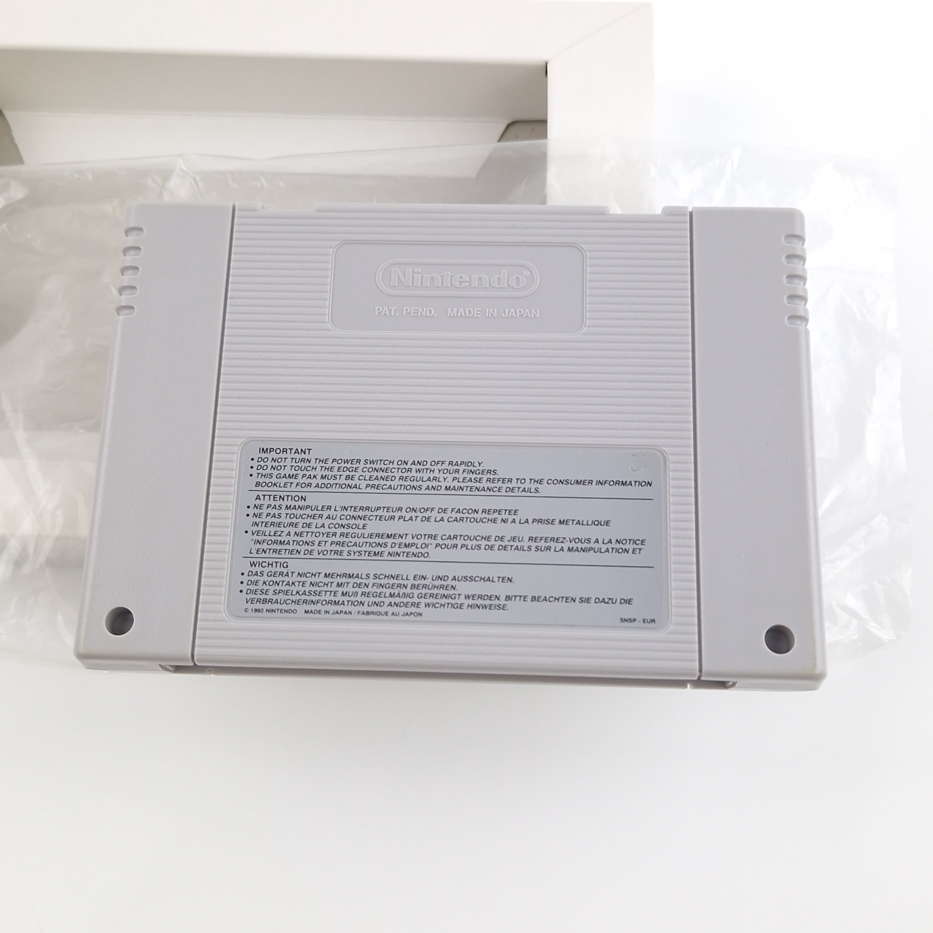 Super Nintendo Spiel – Hurricanes Fußball SNES OVP PAL EUR