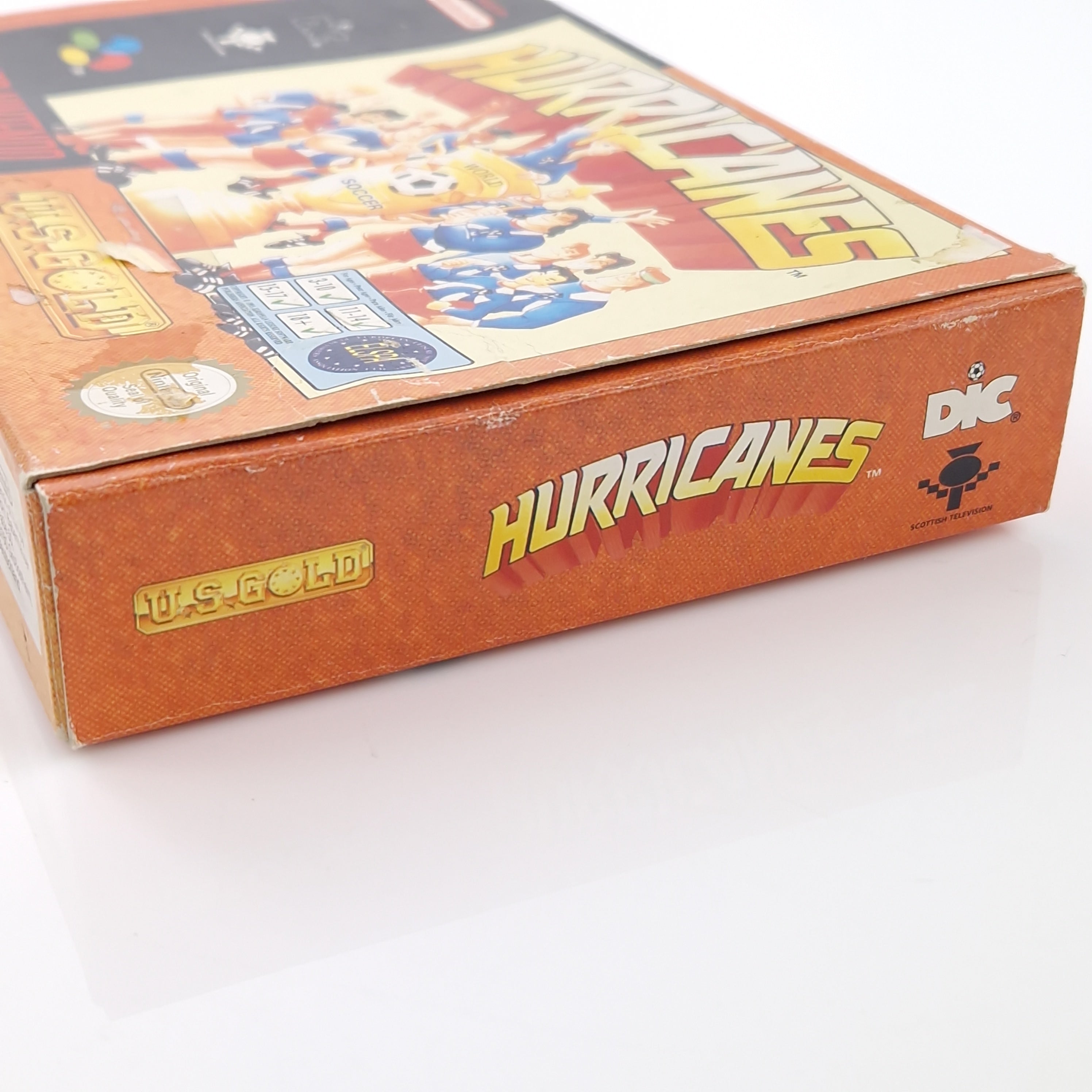 Super Nintendo Spiel – Hurricanes Fußball SNES OVP PAL EUR