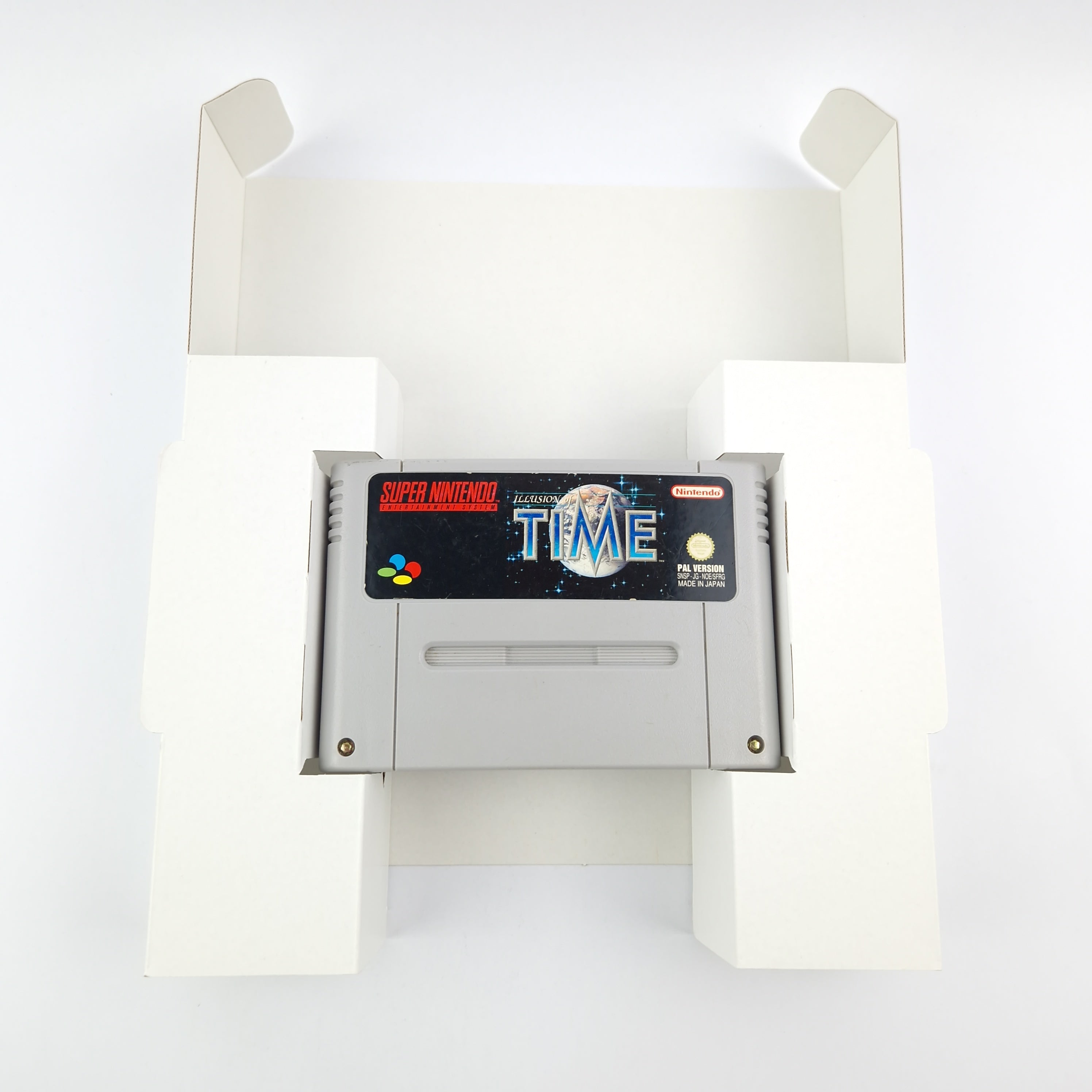 Super Nintendo Spiel – Illusion of Time OVP PAL SNES
