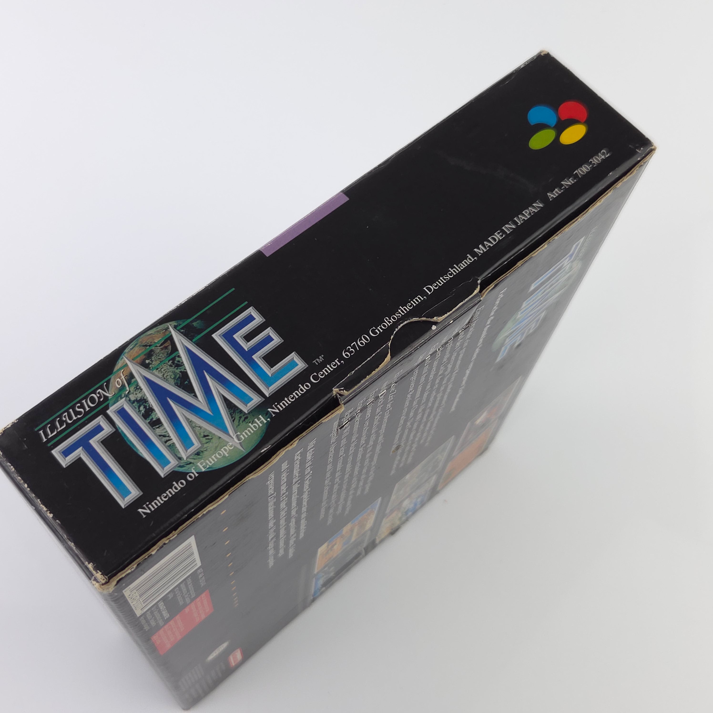 Super Nintendo Spiel – Illusion of Time OVP PAL SNES
