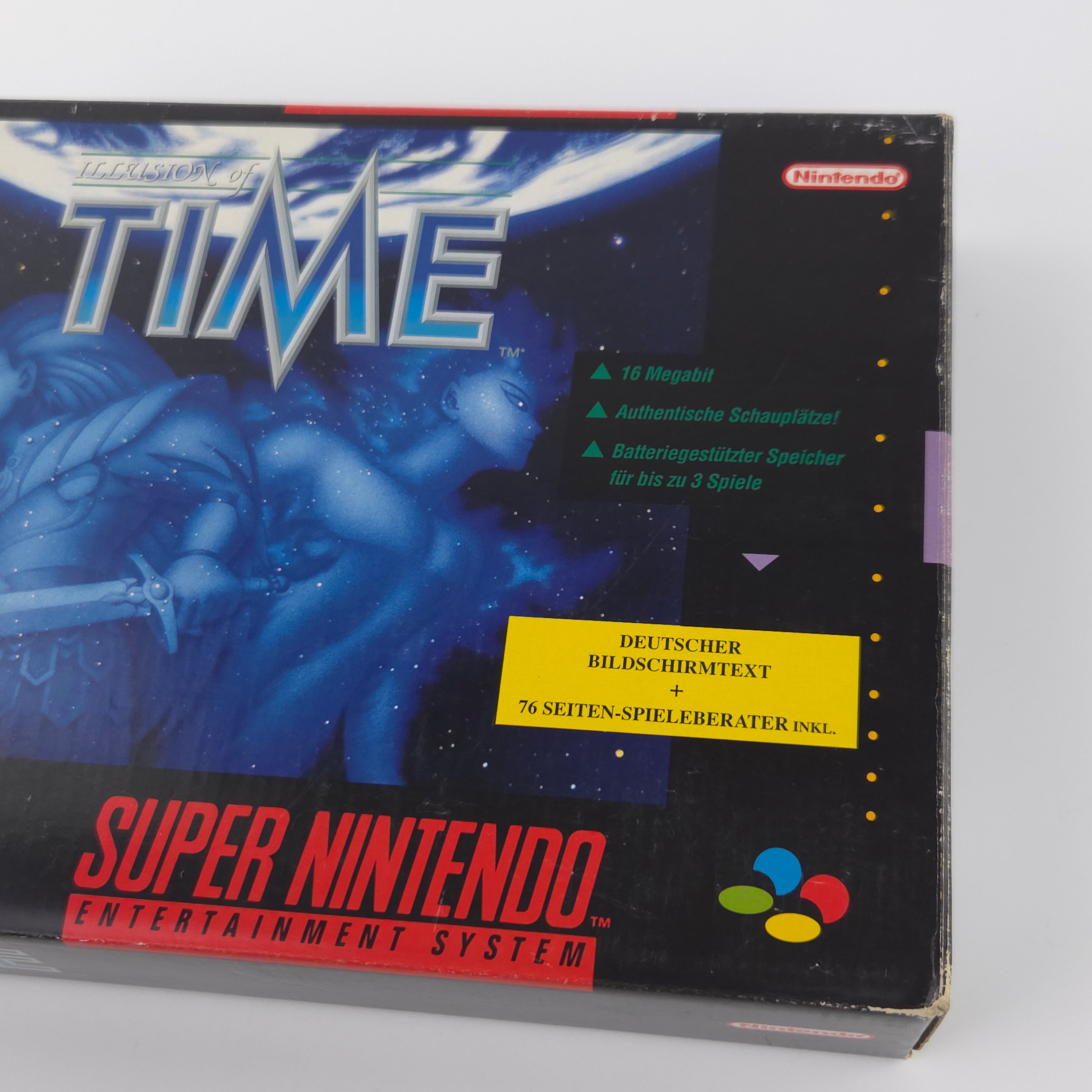 Super Nintendo Spiel – Illusion of Time OVP PAL SNES