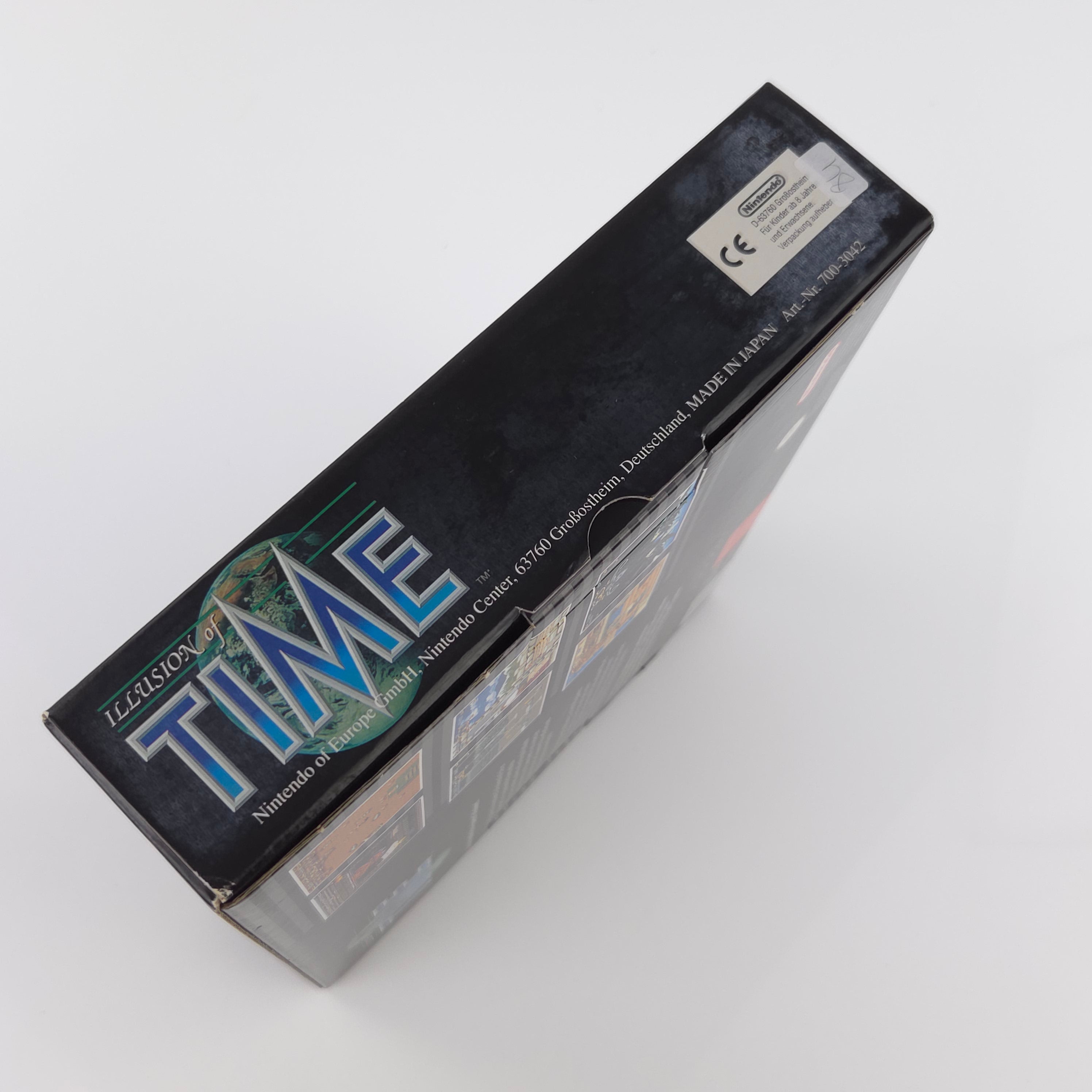 Super Nintendo Spiel – Illusion of Time OVP PAL SNES