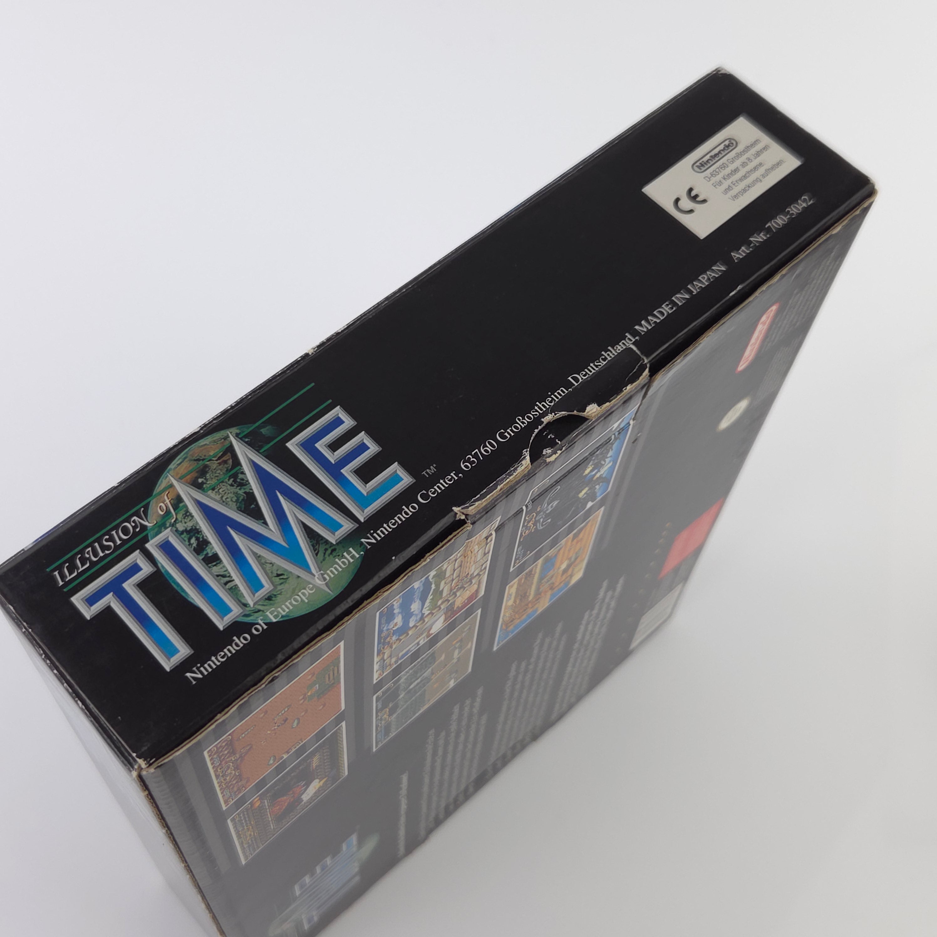 Super Nintendo Spiel – Illusion of Time OVP PAL SNES