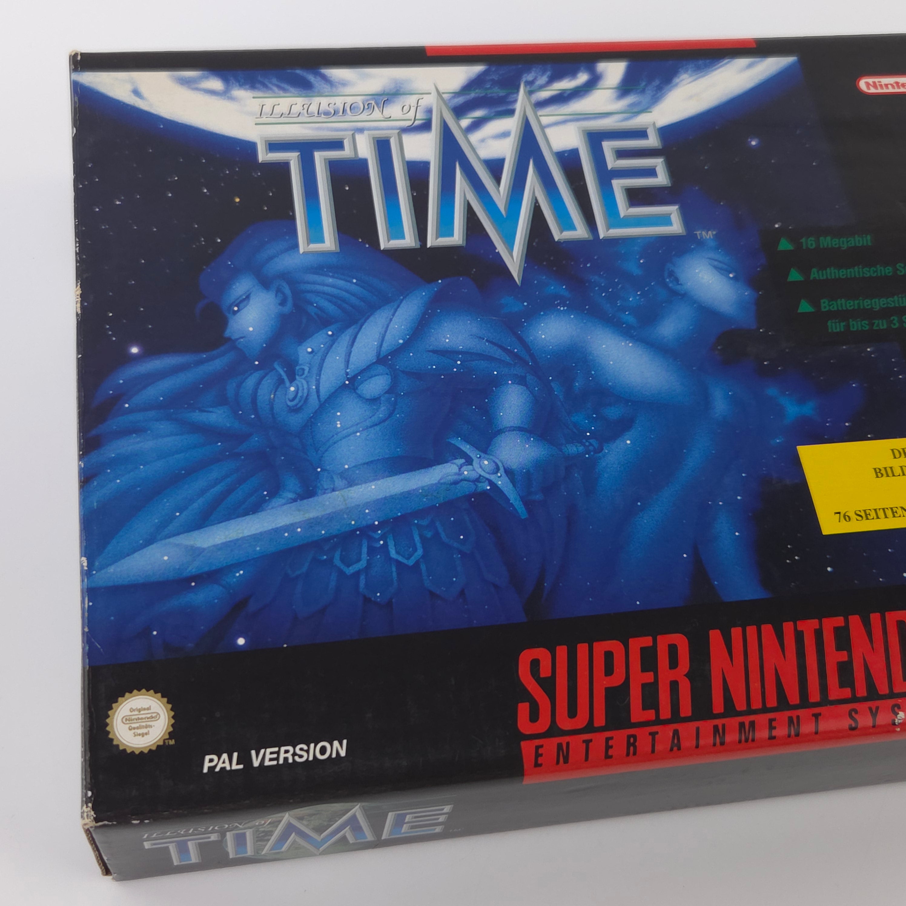 Super Nintendo Spiel – Illusion of Time OVP PAL SNES