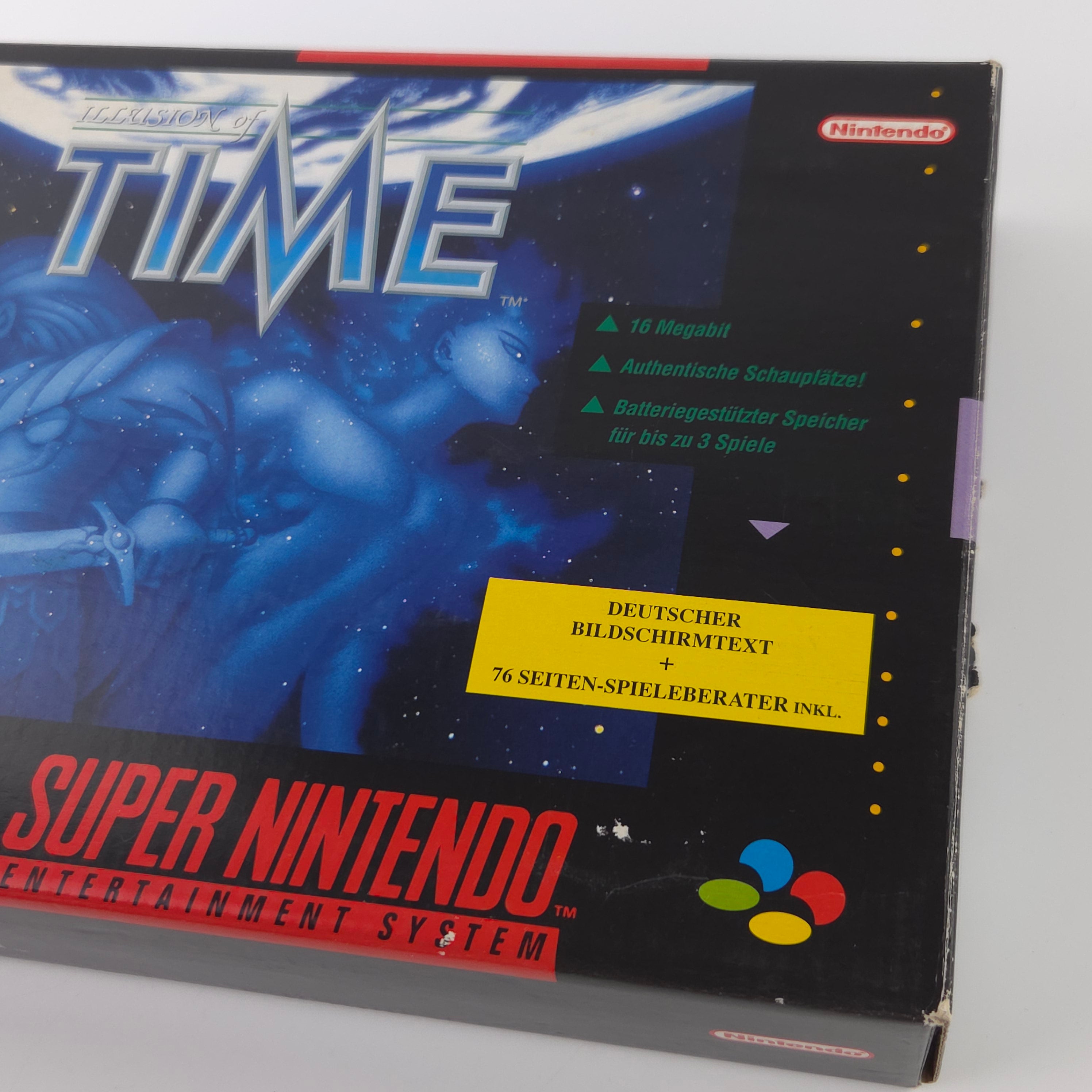 Super Nintendo Spiel – Illusion of Time OVP PAL SNES