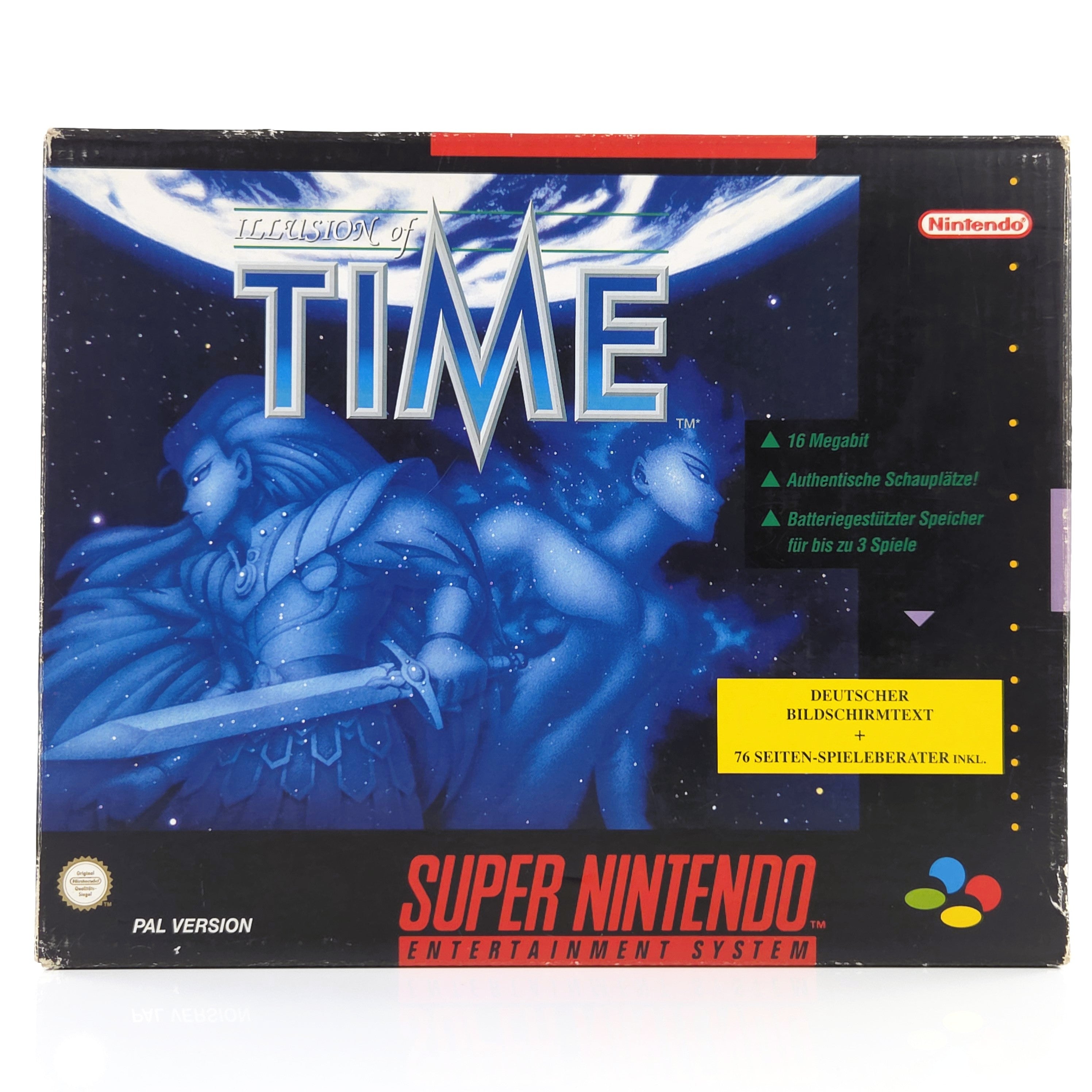 Super Nintendo Spiel – Illusion of Time (SNES OVP)