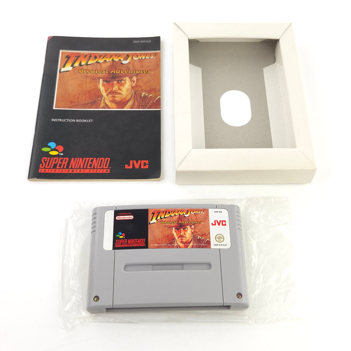 Super Nintendo Spiel Indiana Jones OVP