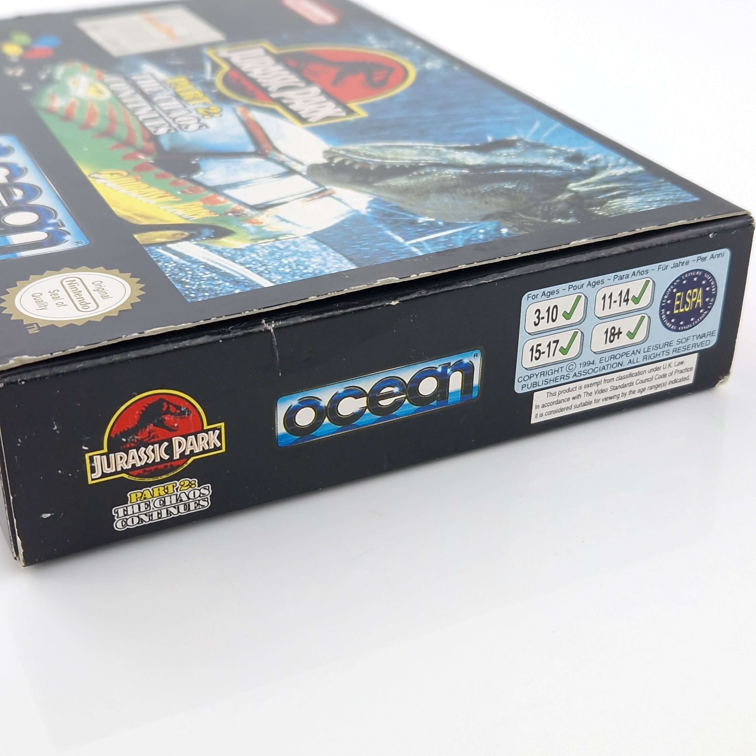 Super Nintendo Spiel – Jurassic Park Part 2 OVP PAL