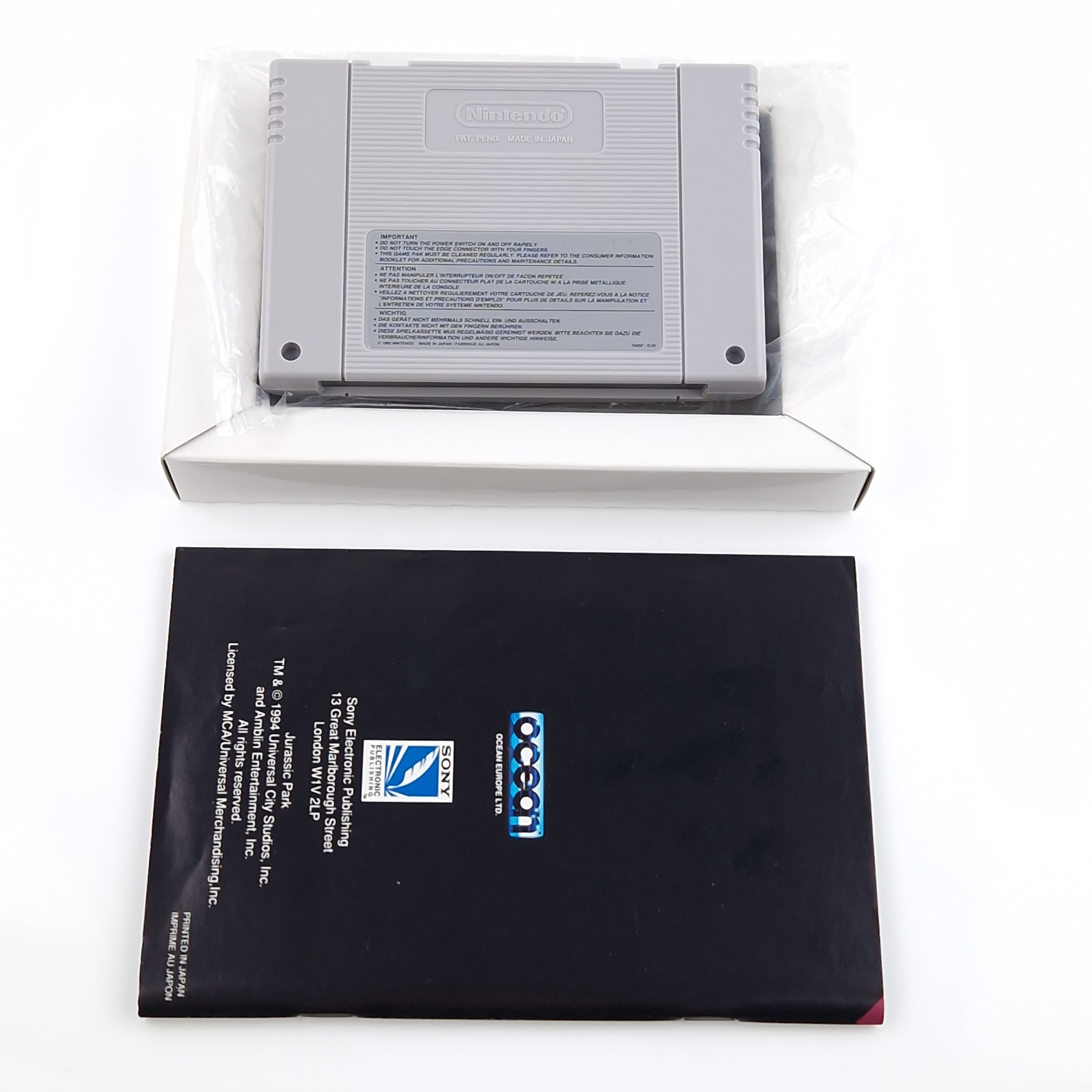 Super Nintendo Spiel – Jurassic Park Part 2 OVP PAL