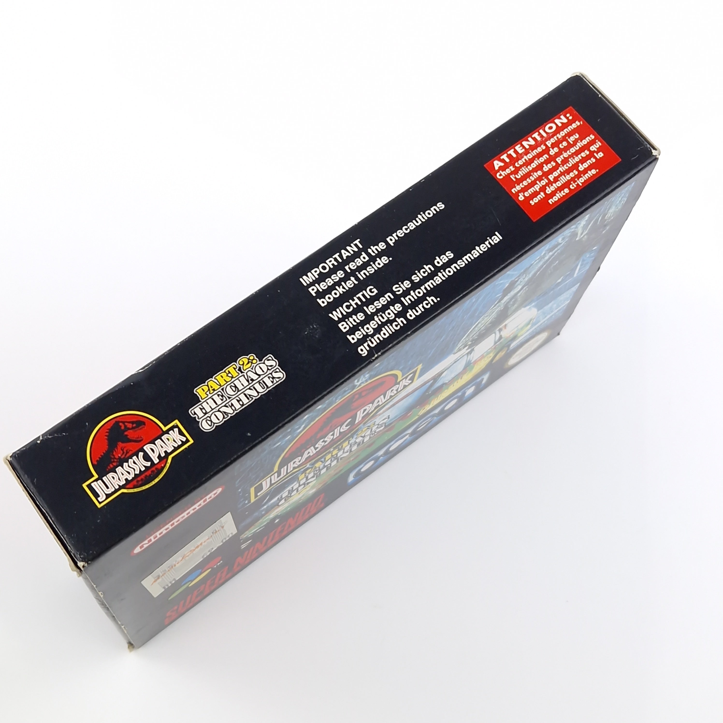 Super Nintendo Spiel – Jurassic Park Part 2 OVP PAL