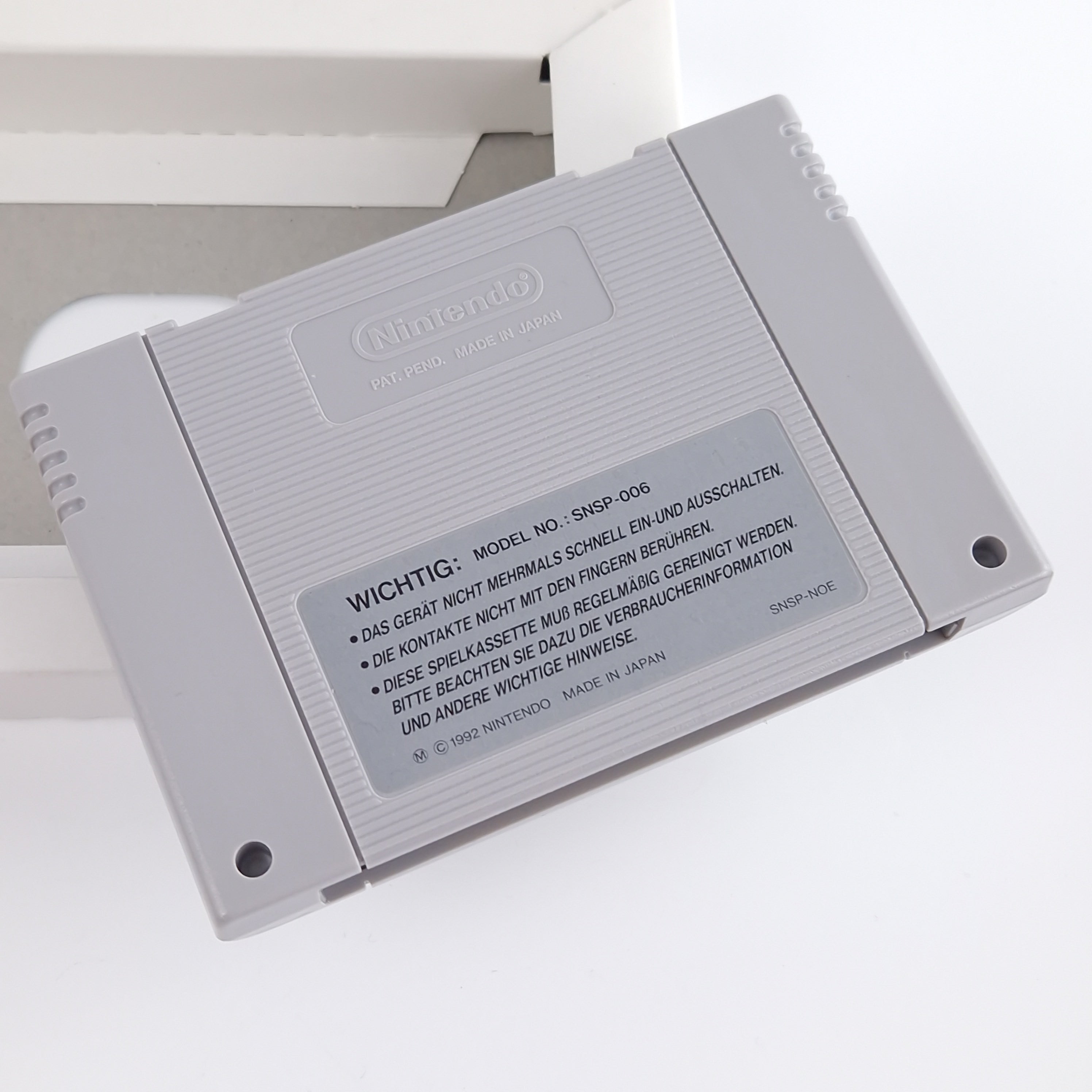 Super Nintendo Spiel – Kid Klown in Crazy Chase OVP PAL