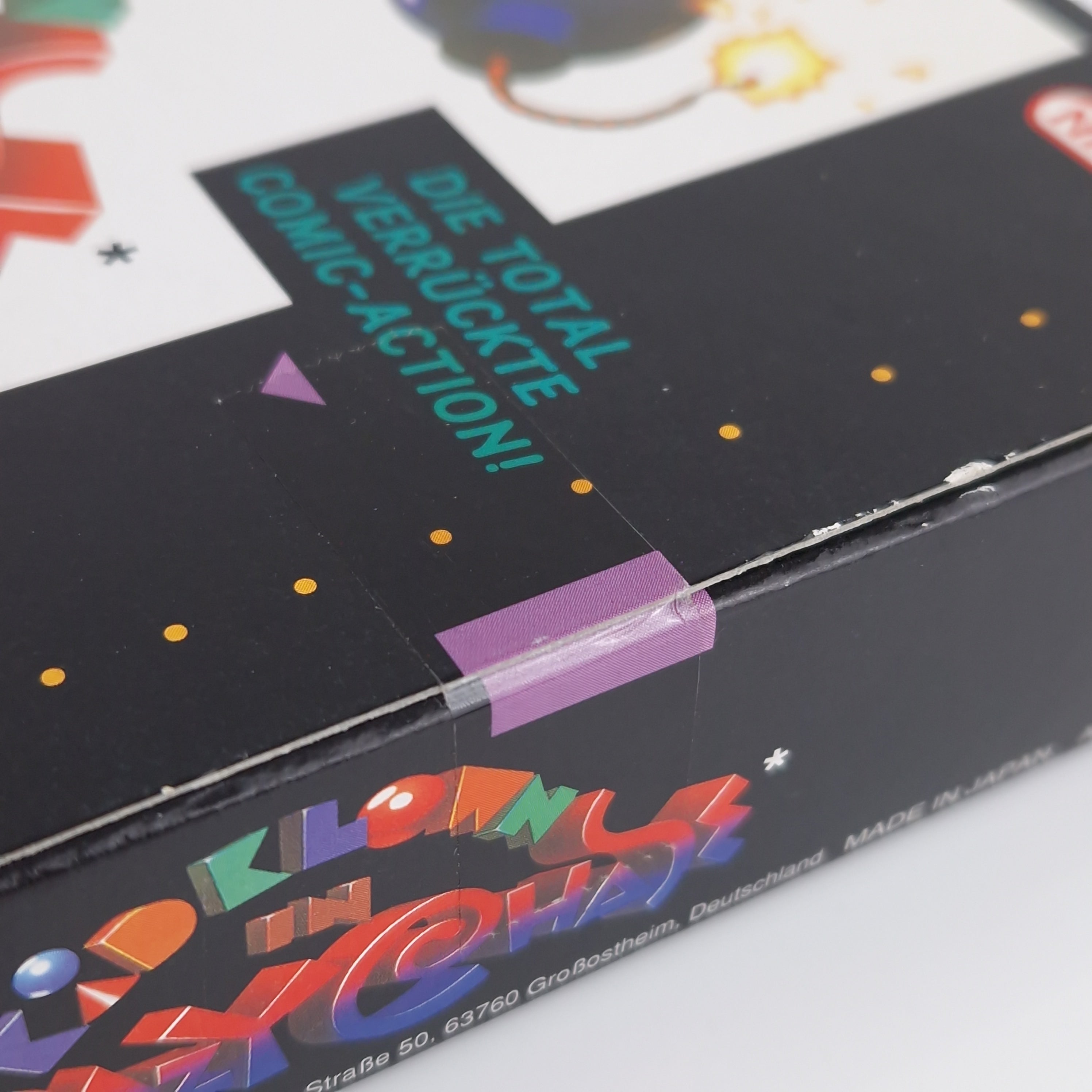 Super Nintendo Spiel – Kid Klown in Crazy Chase OVP PAL