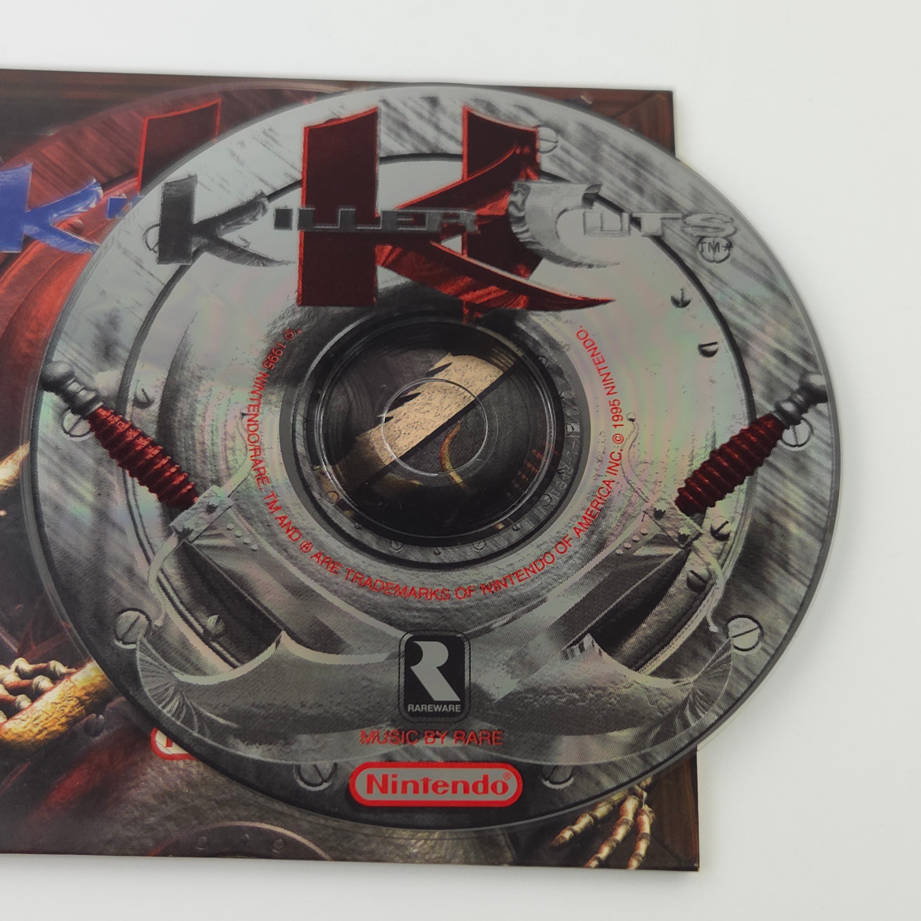 Super Nintendo Spiel – Killer Instinct plus Soundtrack PAL