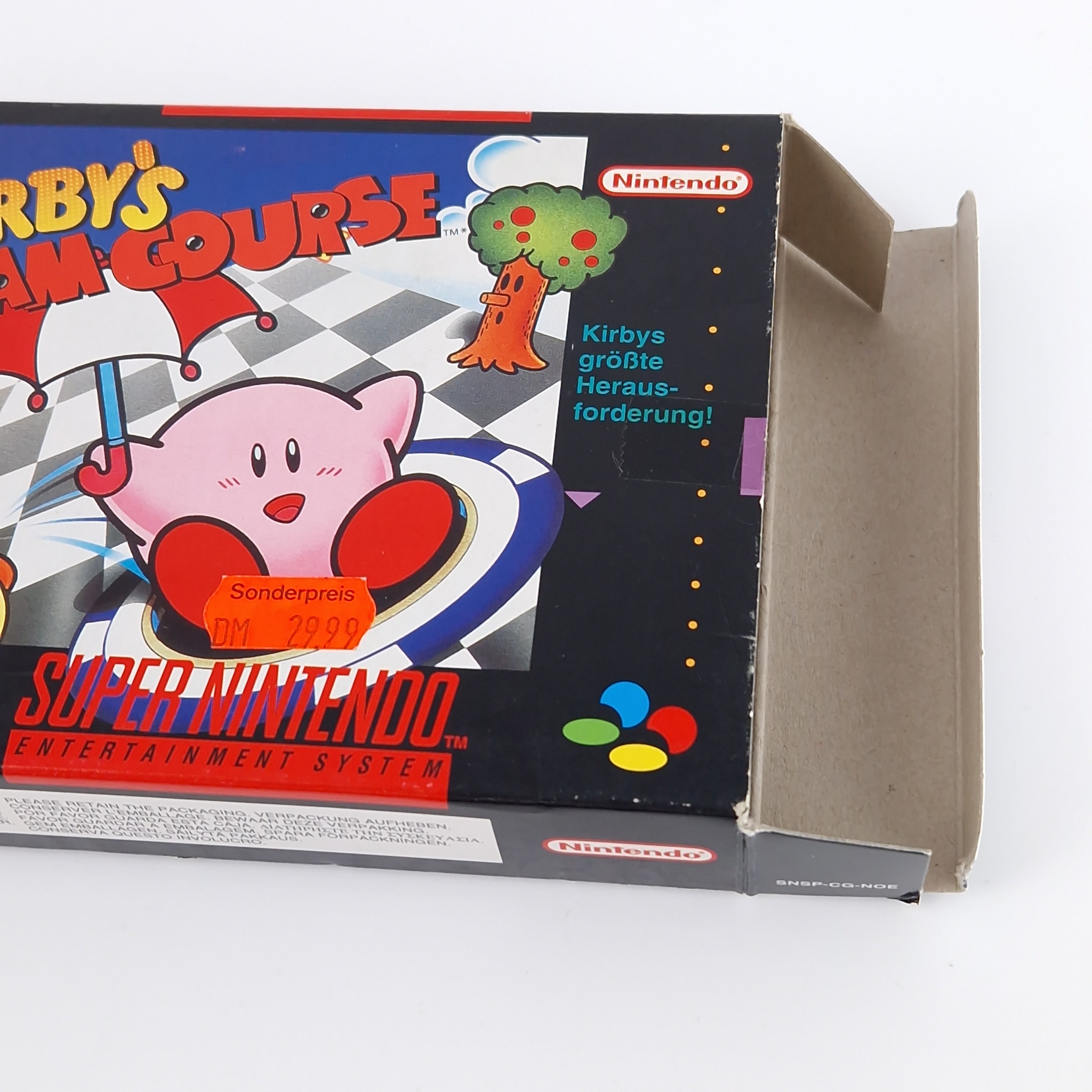 Super Nintendo Spiel – Kirbys Dream Course SNES OVP PAL