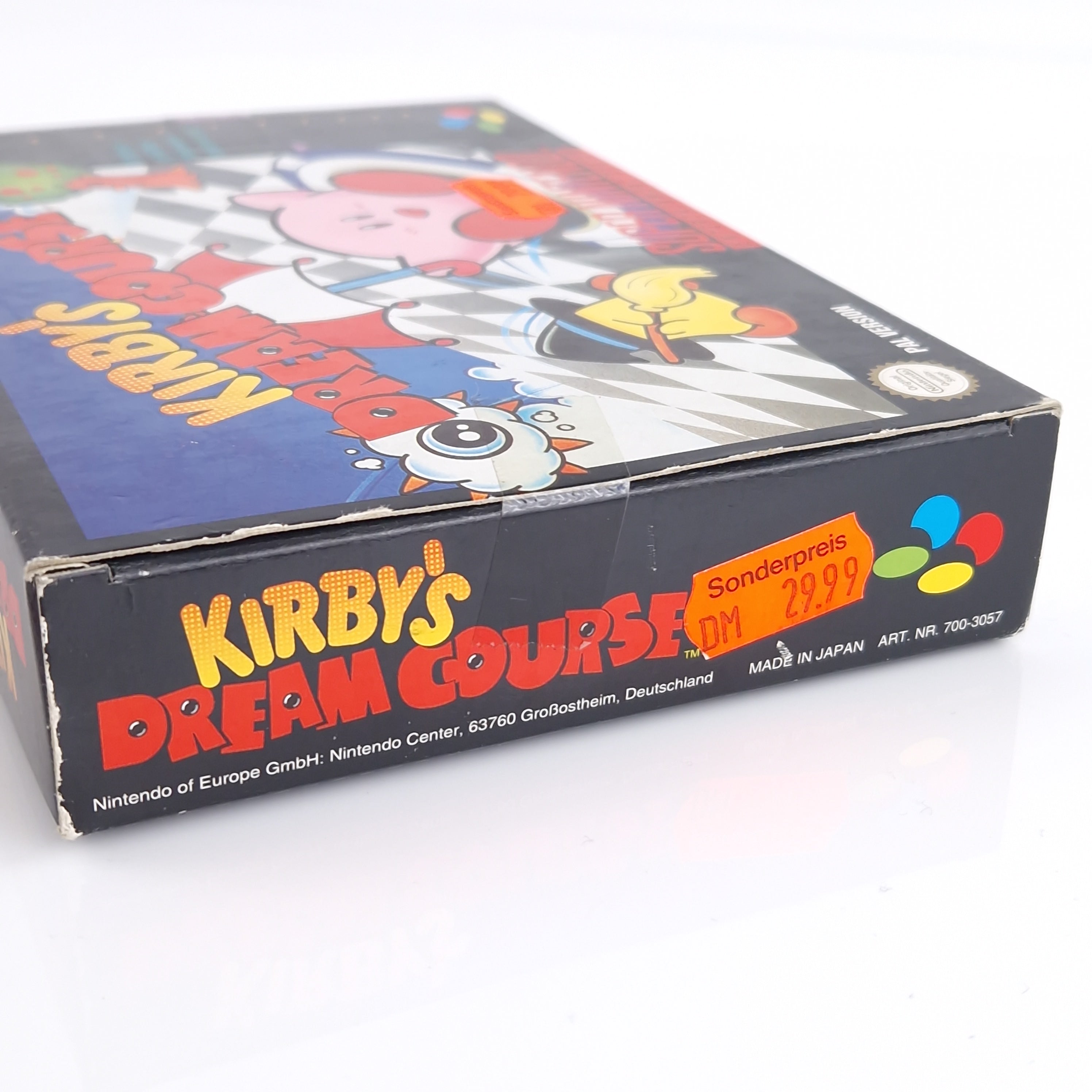 Super Nintendo Spiel – Kirbys Dream Course SNES OVP PAL