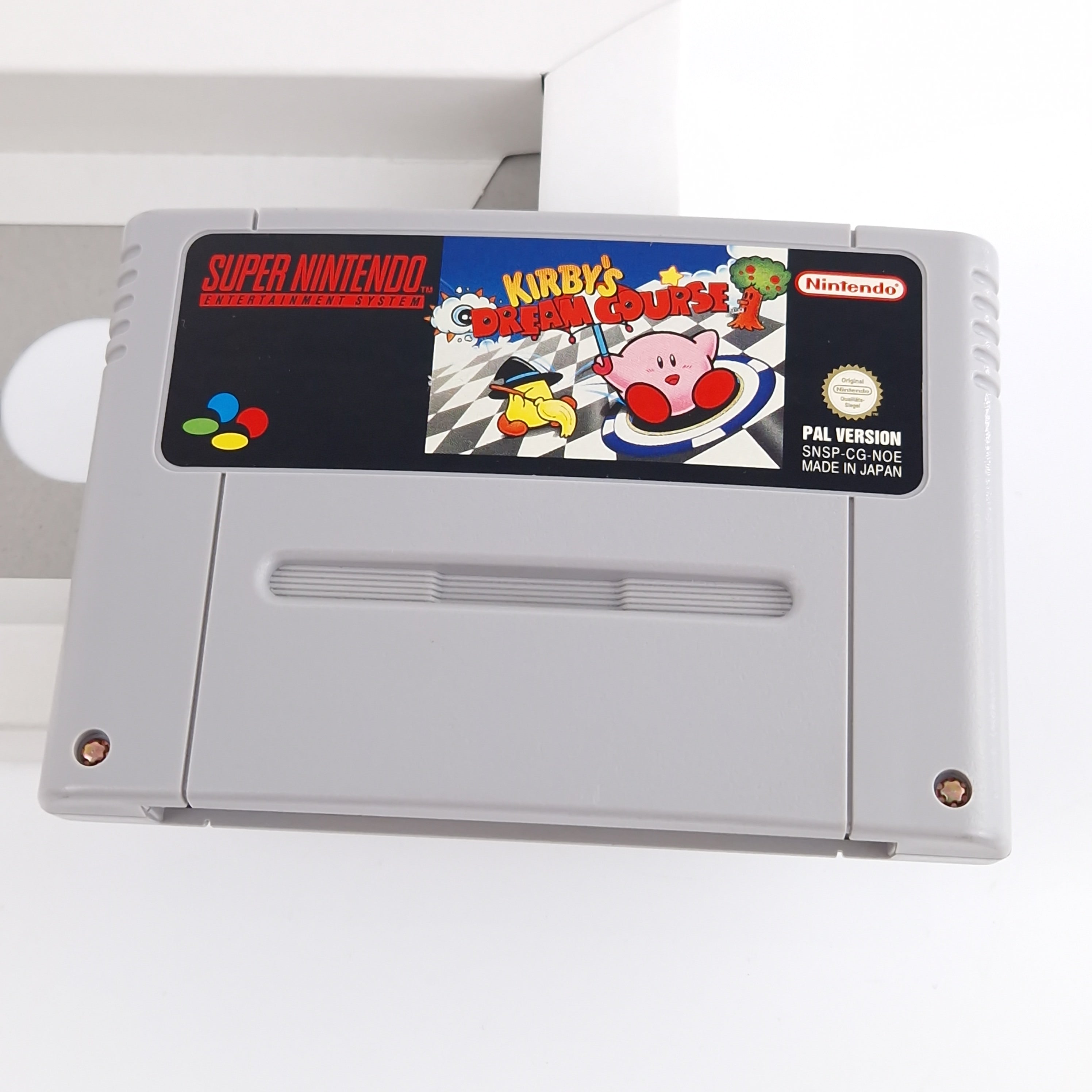 Super Nintendo Spiel – Kirbys Dream Course SNES OVP PAL