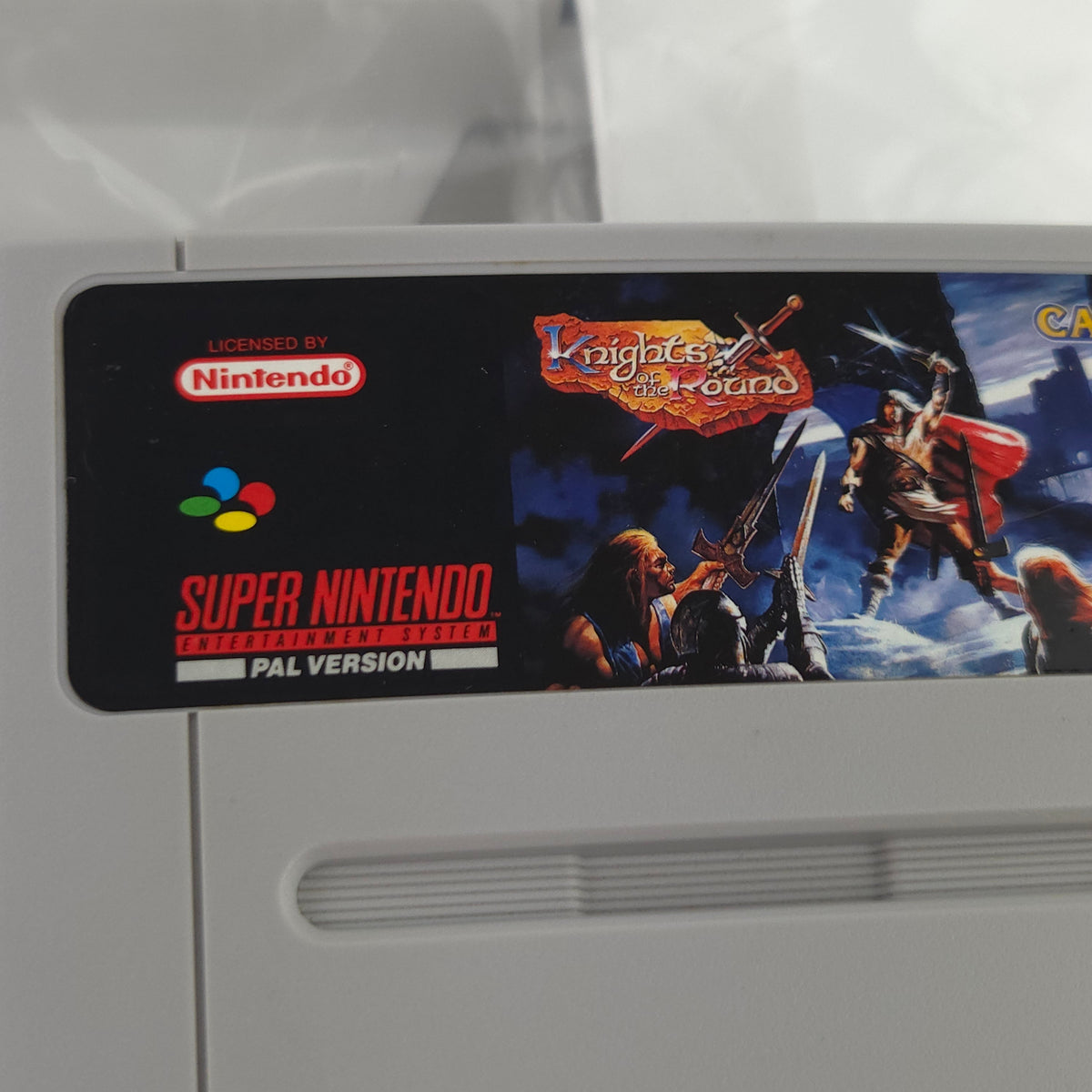 Super Nintendo Spiel Knights of the Round OVP CIB