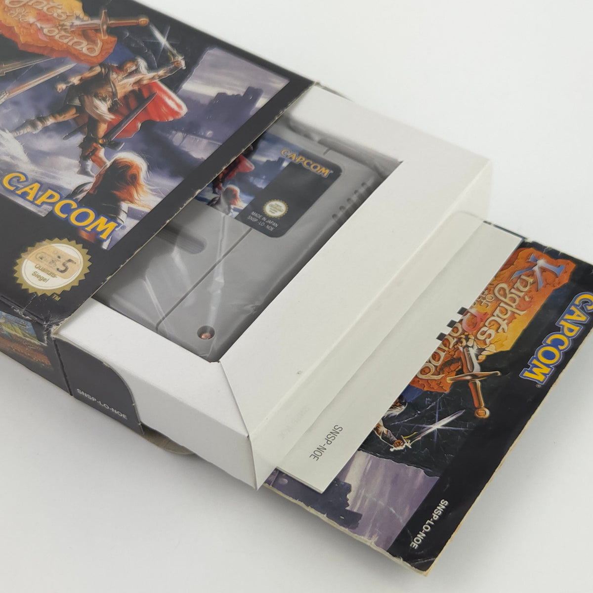 Super Nintendo Spiel Knights of the Round OVP CIB