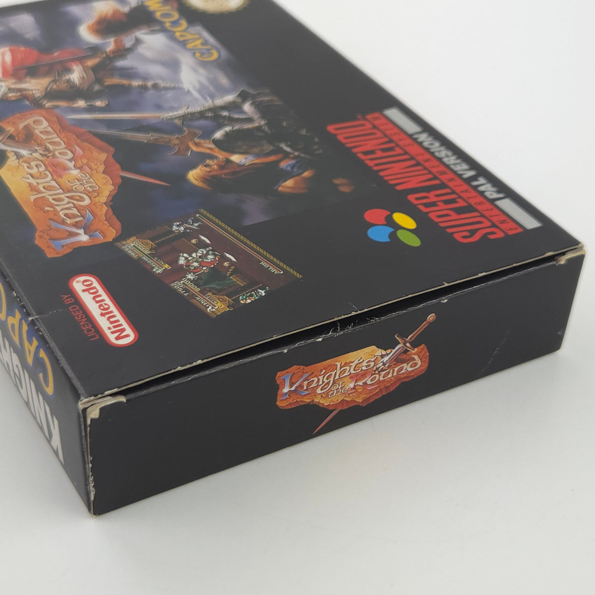 Super Nintendo Spiel Knights of the Round OVP CIB