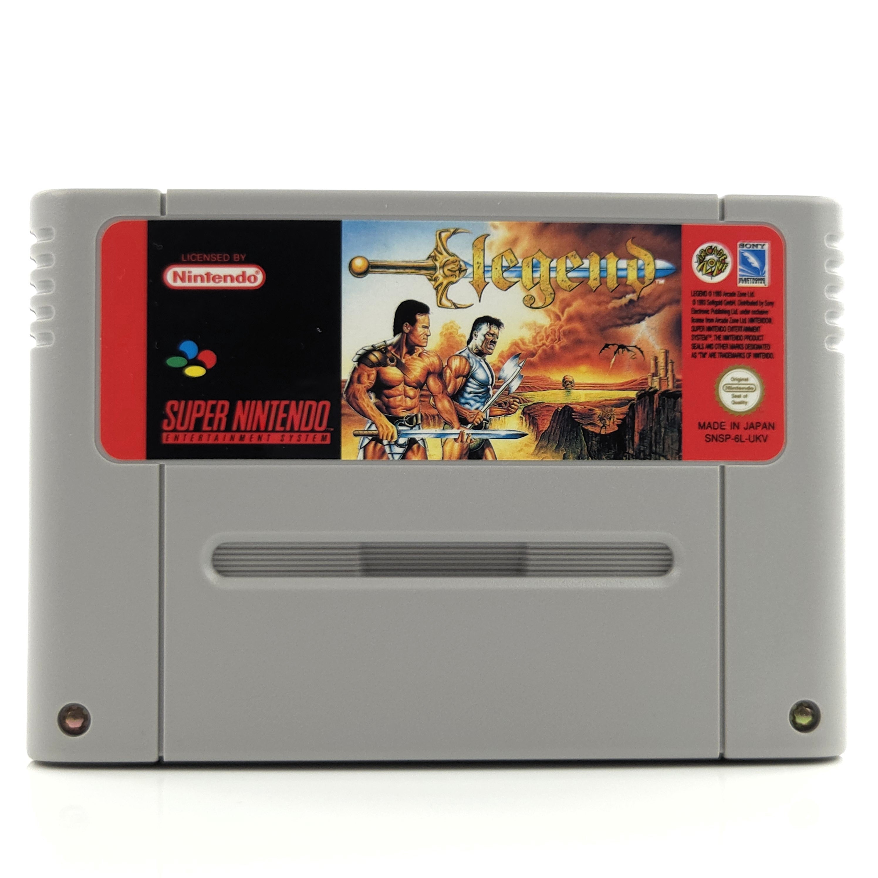 Super Nintendo Spiel – Legend Modul Cartridge SNES PAL UKV