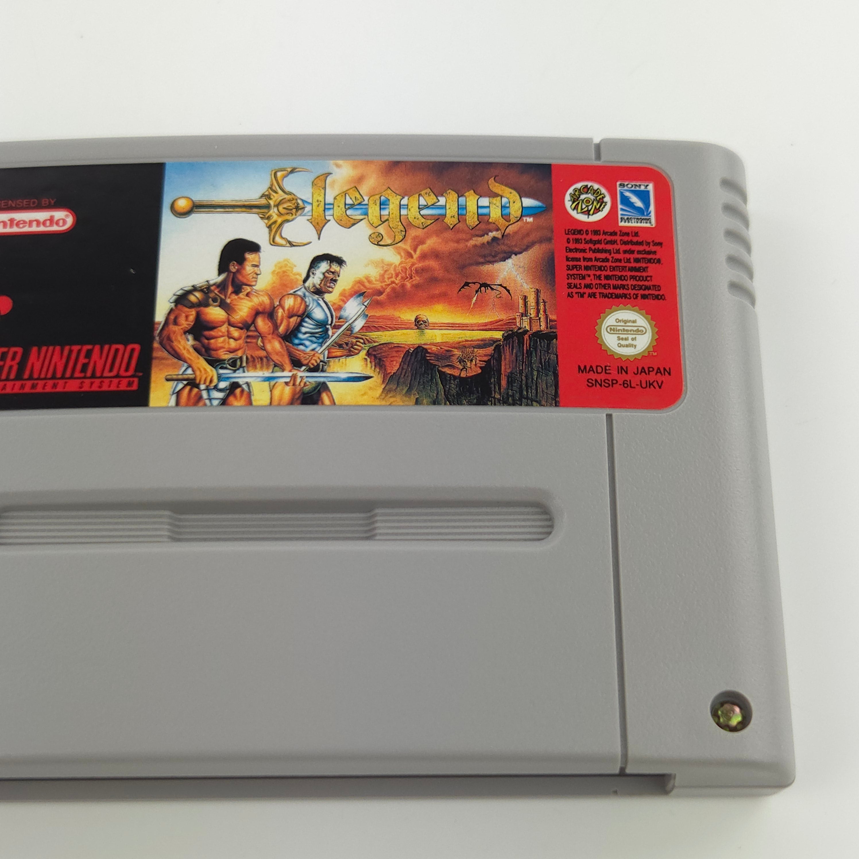 Super Nintendo Spiel – Legend Modul Cartridge SNES PAL UKV